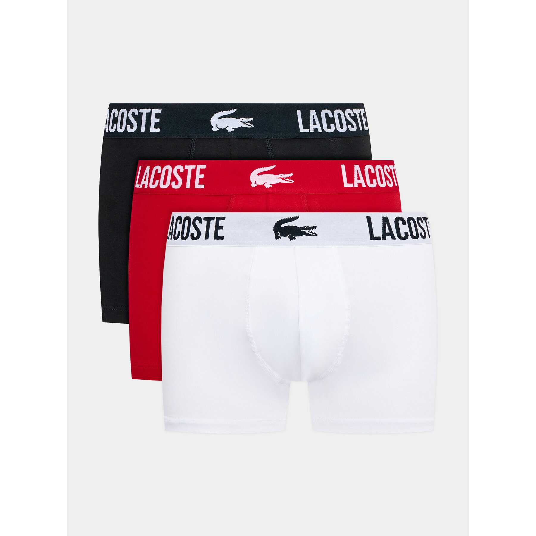 Lacoste 3 darab boxer 5H3321 Fekete - Pepit.hu