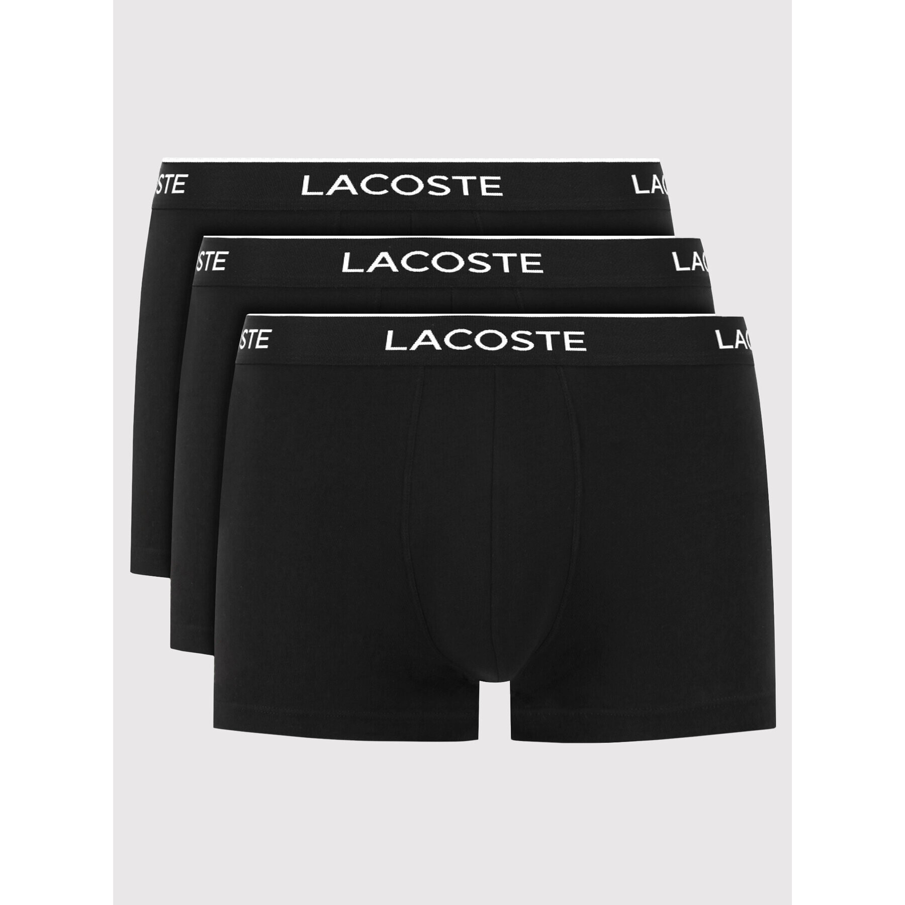 Lacoste 3 darab boxer 5H3389 Fekete - Pepit.hu