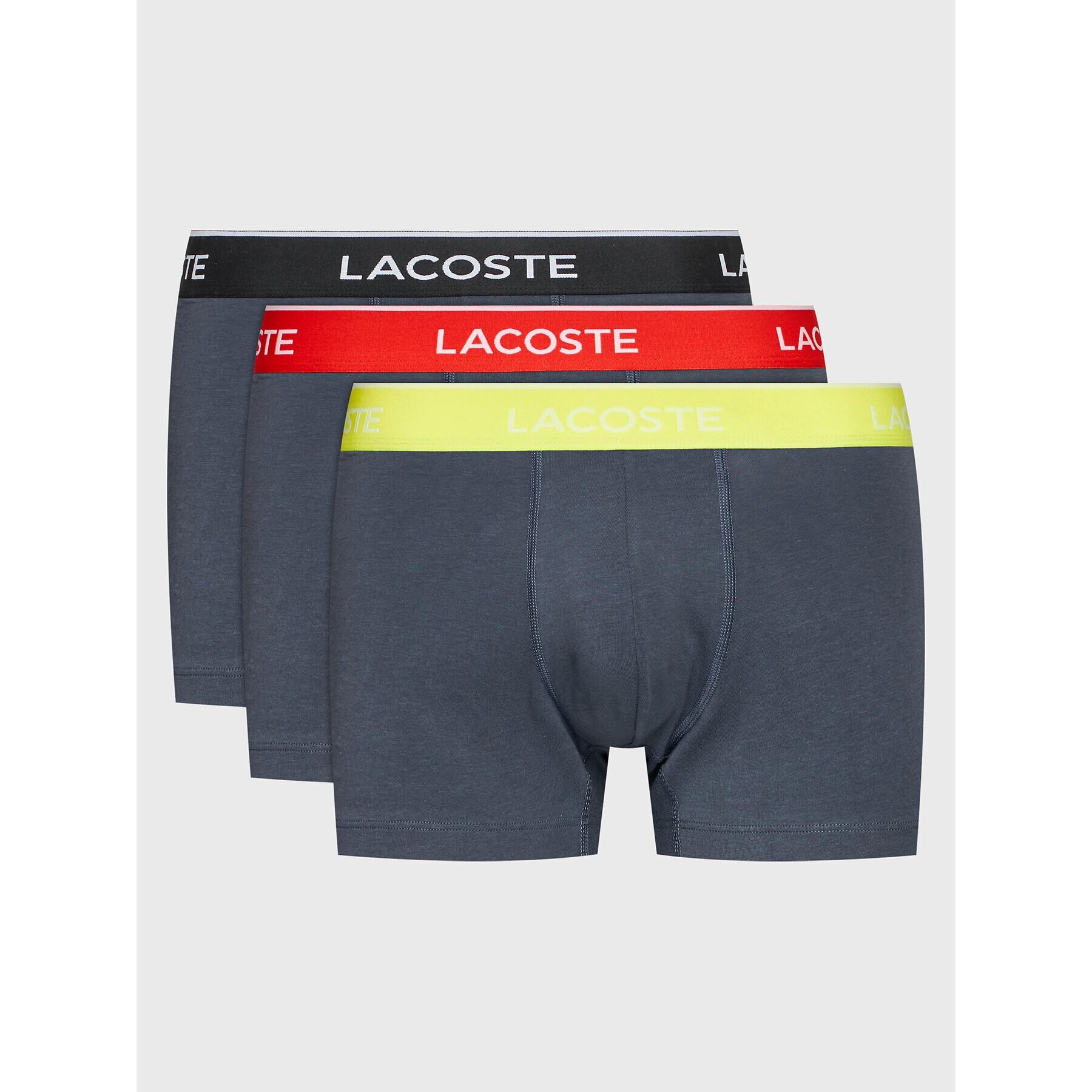 Lacoste 3 darab boxer 5H3401 Szürke - Pepit.hu