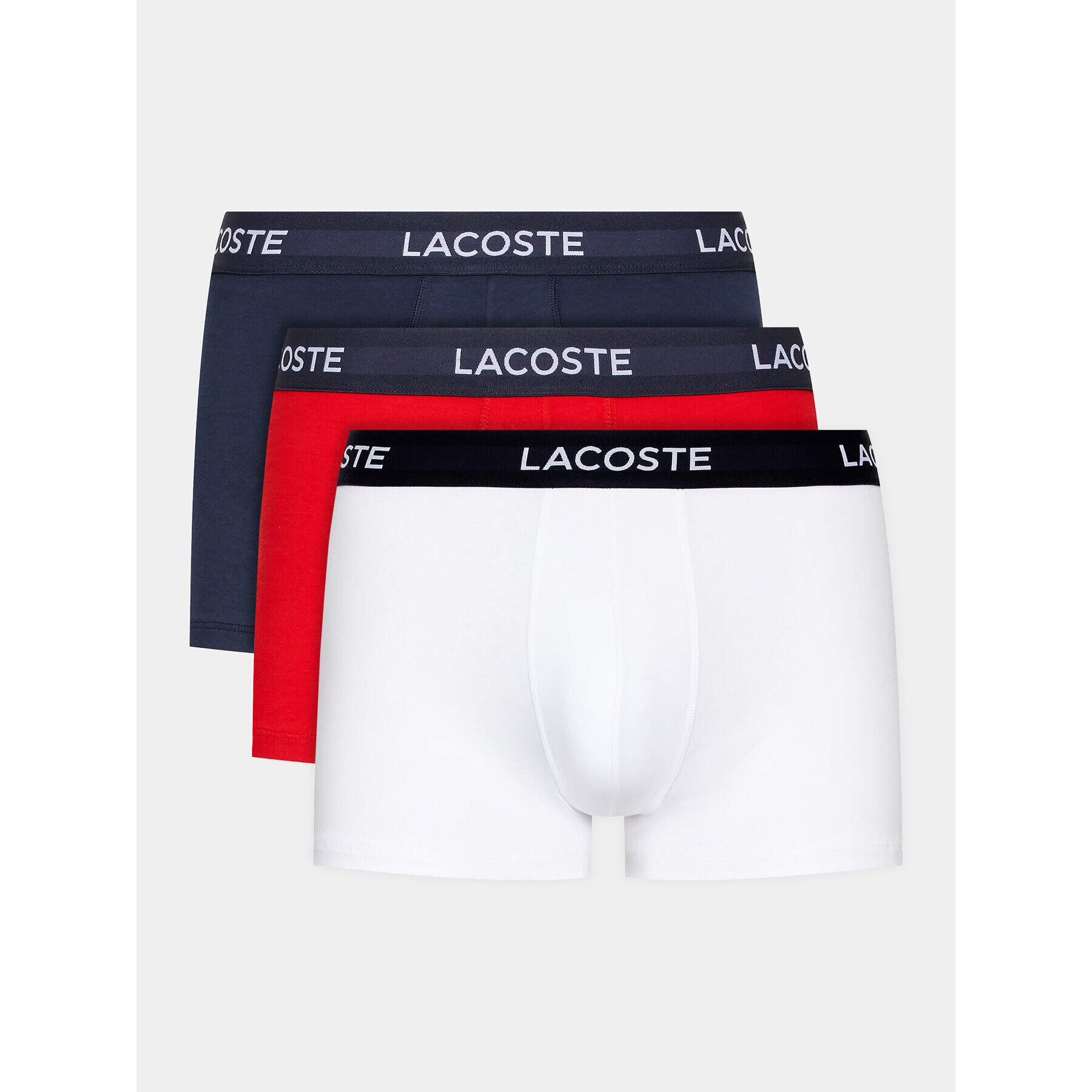 Lacoste 3 darab boxer 5H7686 Sötétkék - Pepit.hu