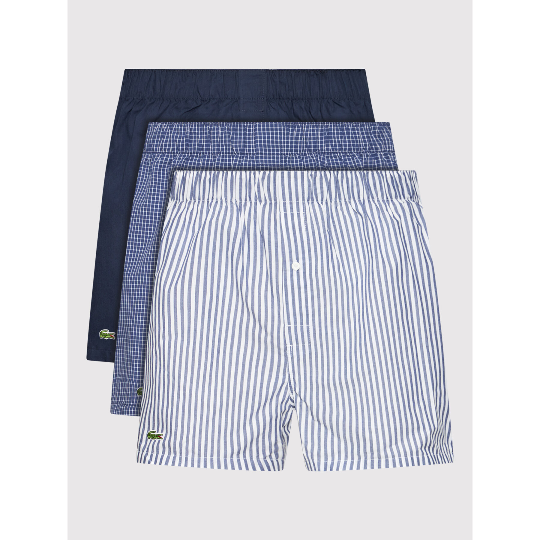 Lacoste 3 darab boxer 7H3394 Színes - Pepit.hu