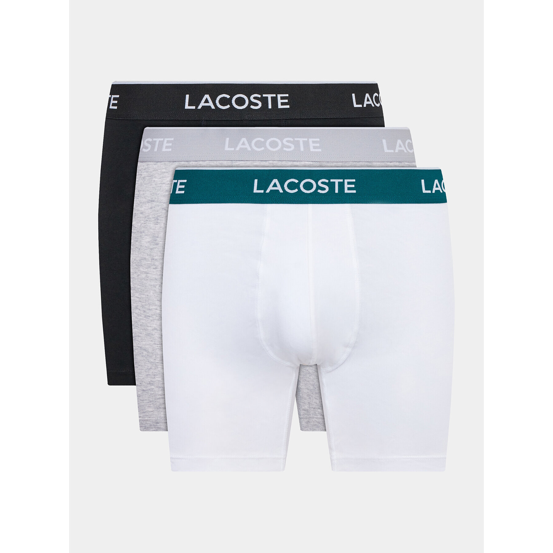 Lacoste Boxerek 6H3420 Fekete Regular Fit - Pepit.hu