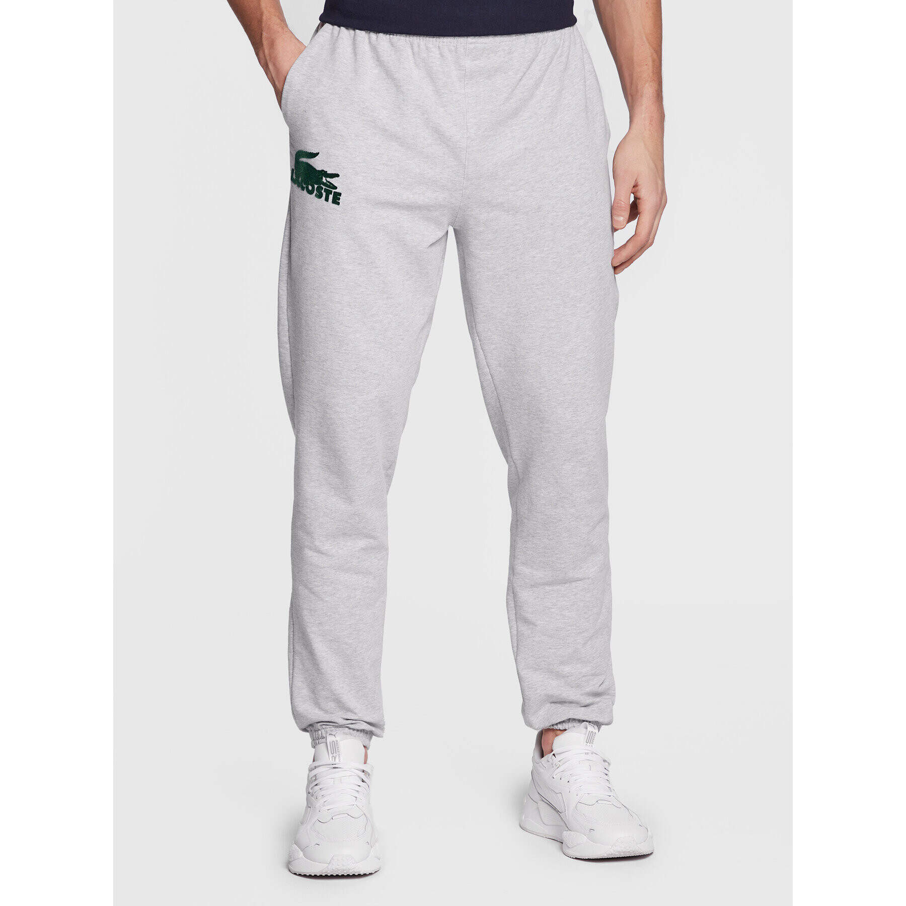 Lacoste Melegítő alsó 3H5422 Szürke Regular Fit - Pepit.hu