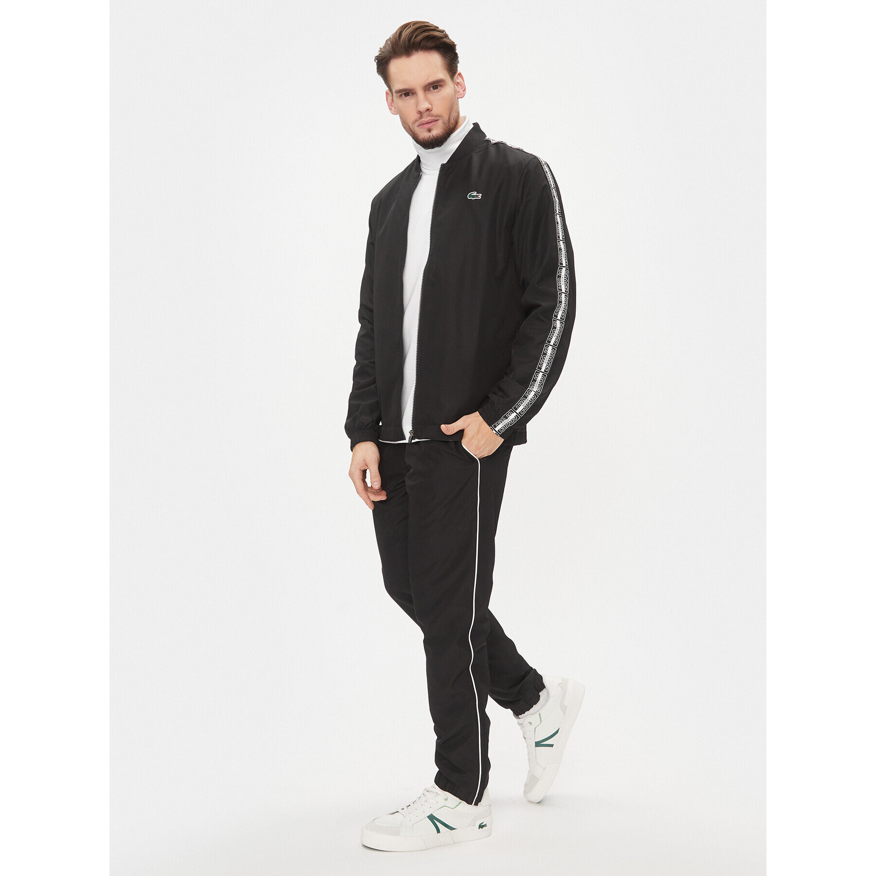 Lacoste Melegítő WH1792 Fekete Regular Fit - Pepit.hu