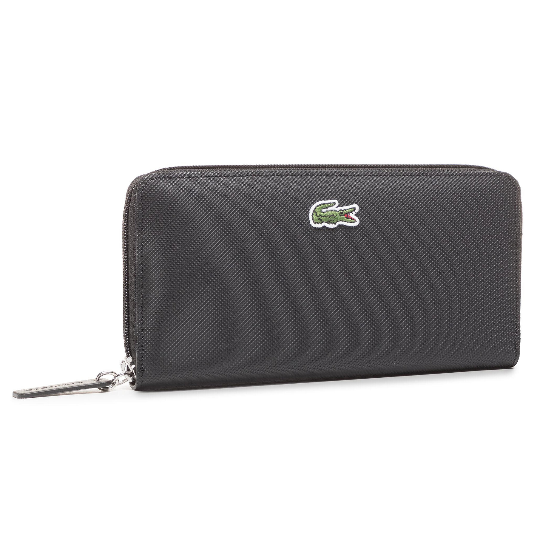 Lacoste Nagy női pénztárca L Zip Wallet NF2900PO Fekete - Pepit.hu