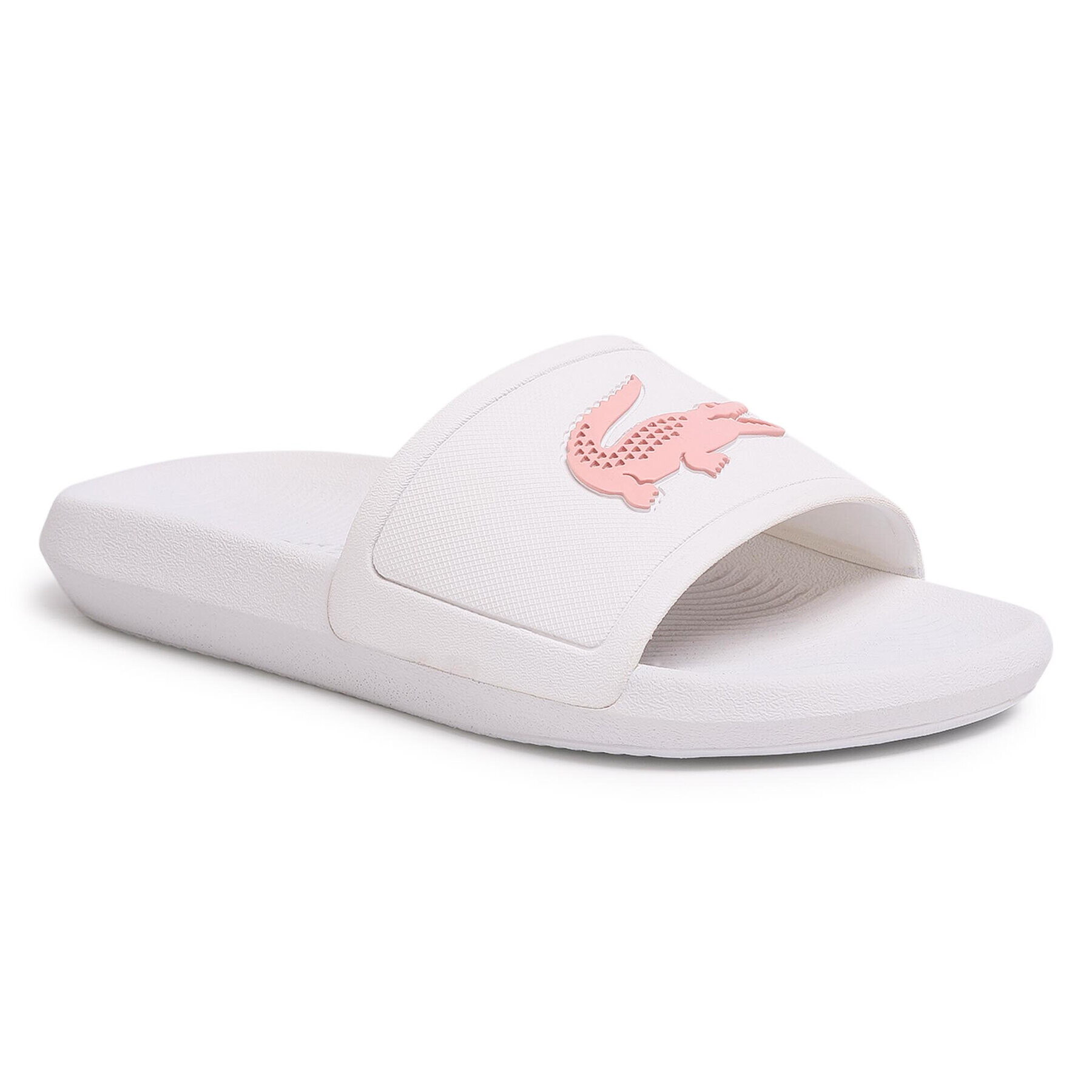 Lacoste Papucs Croco Slide 119 3 Cfa 7-37CFA00051Y9 Fehér - Pepit.hu