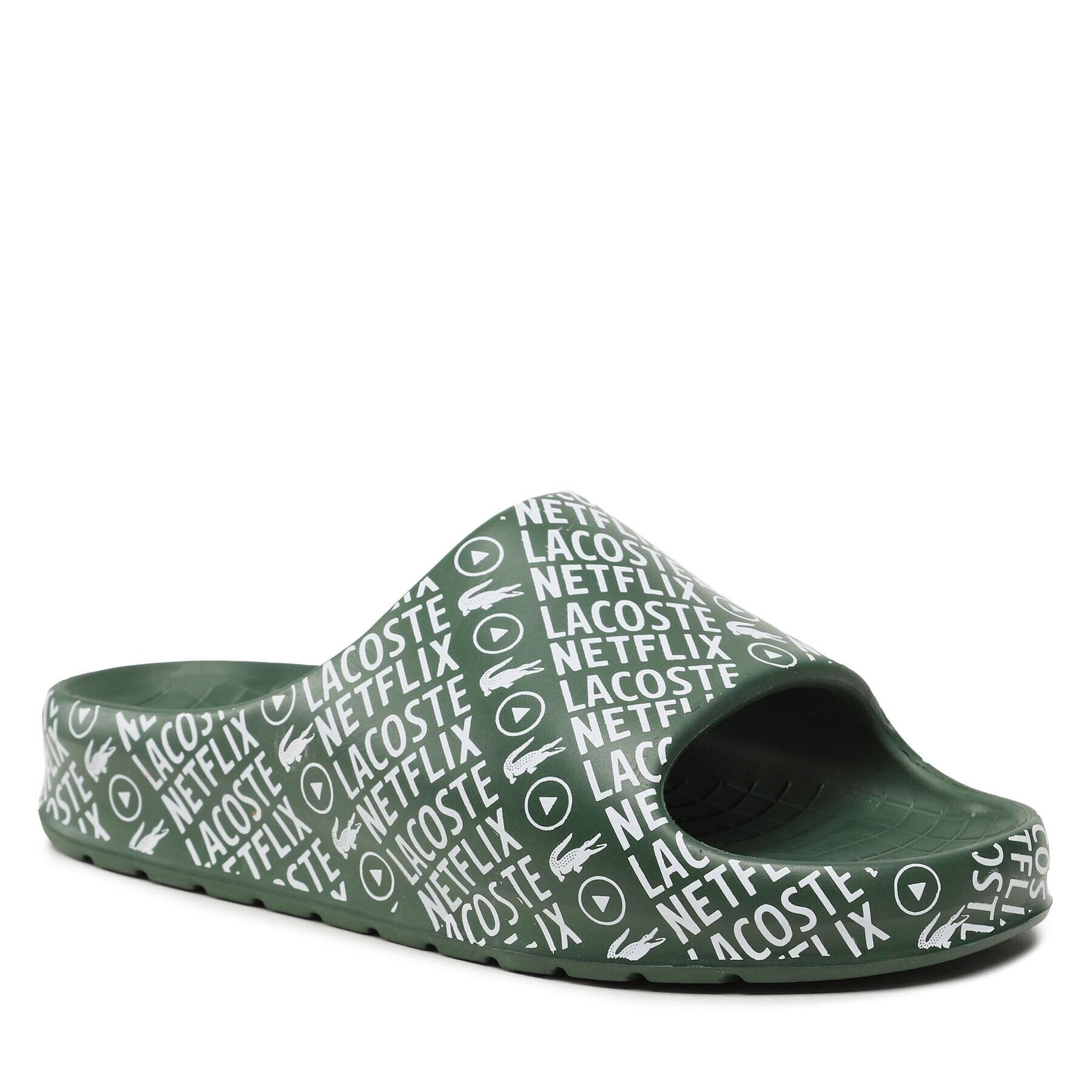 Lacoste Papucs x Netlix 745CMA00652D2 Zöld - Pepit.hu