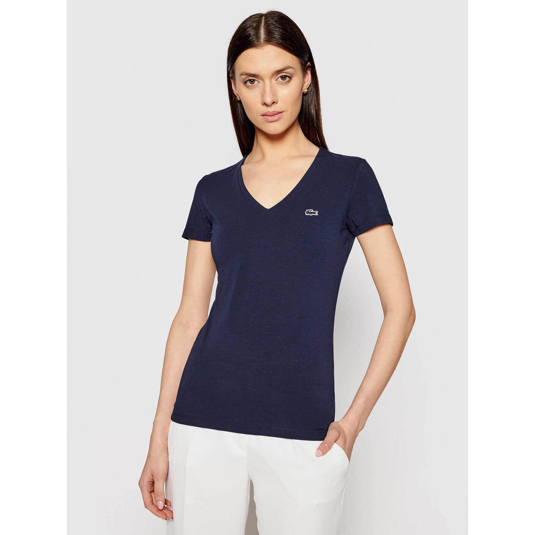 Lacoste Póló TF0999 Sötétkék Regular Fit - Pepit.hu