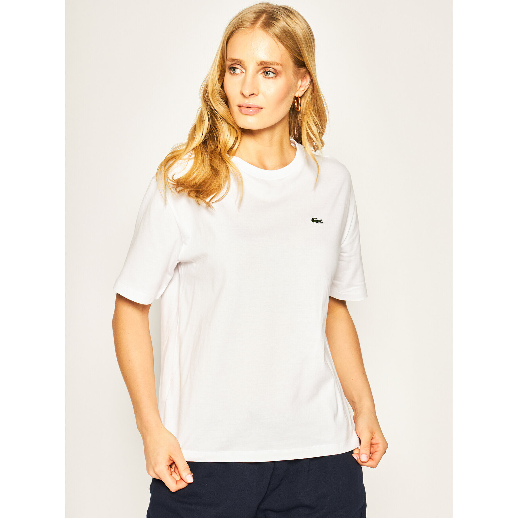 Lacoste Póló TF5441 Fehér Boy Fit - Pepit.hu