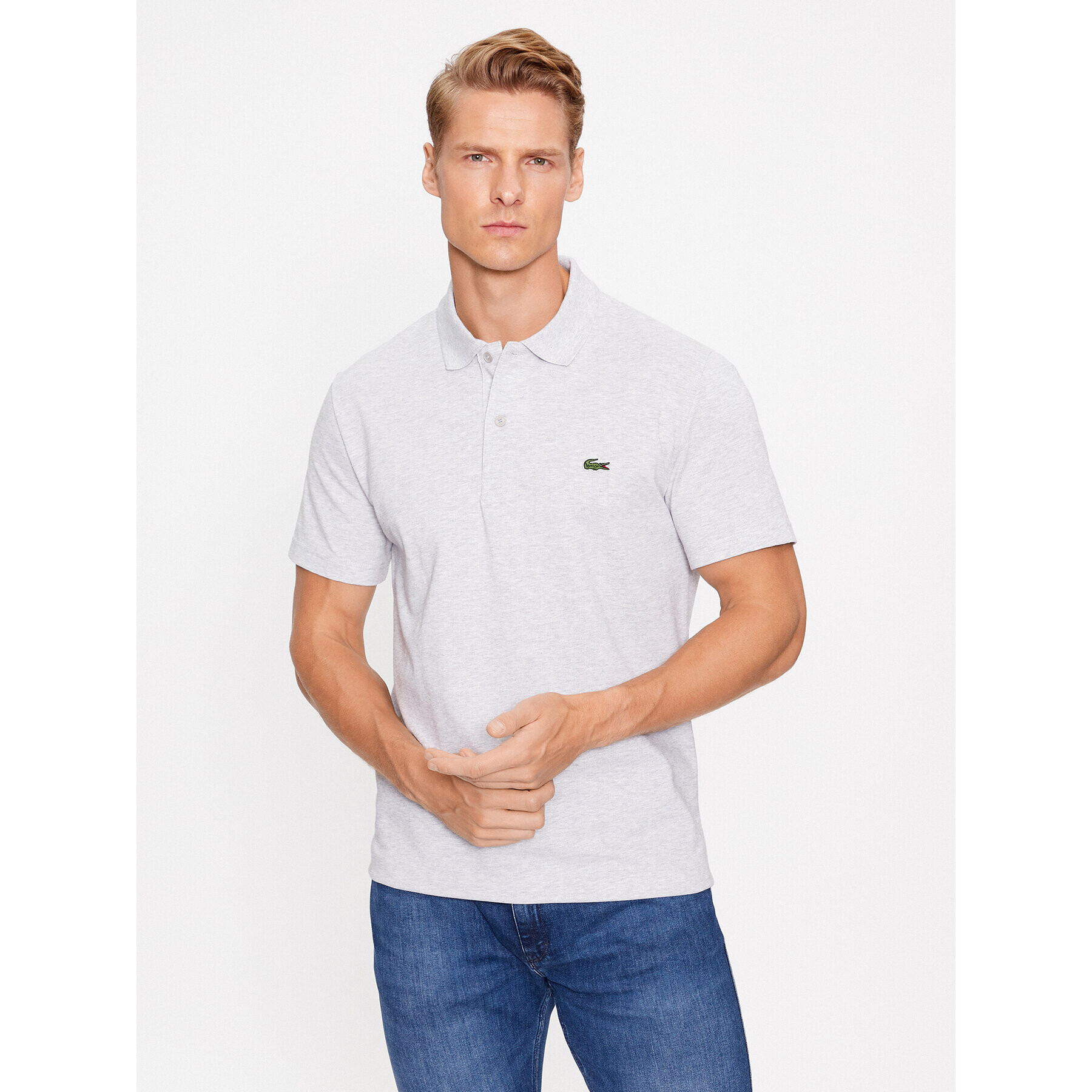 Lacoste Pólóing DH0783 Szürke Regular Fit - Pepit.hu