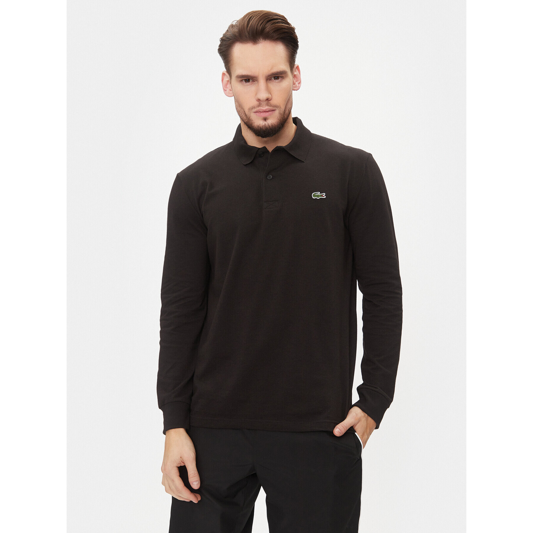 Lacoste Pólóing DH0784 Fekete Regular Fit - Pepit.hu