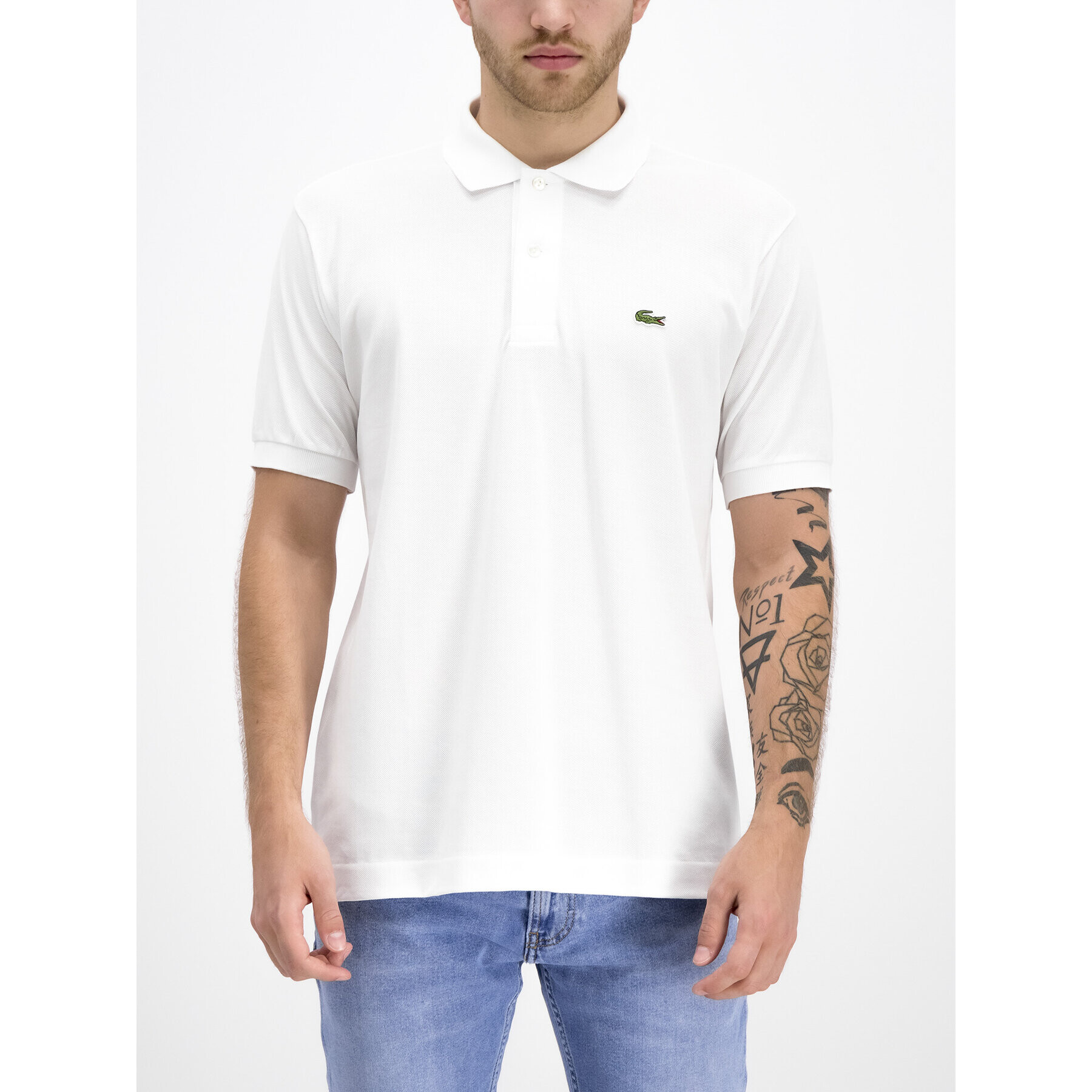 Lacoste Pólóing L1212 Fehér Classic Fit - Pepit.hu