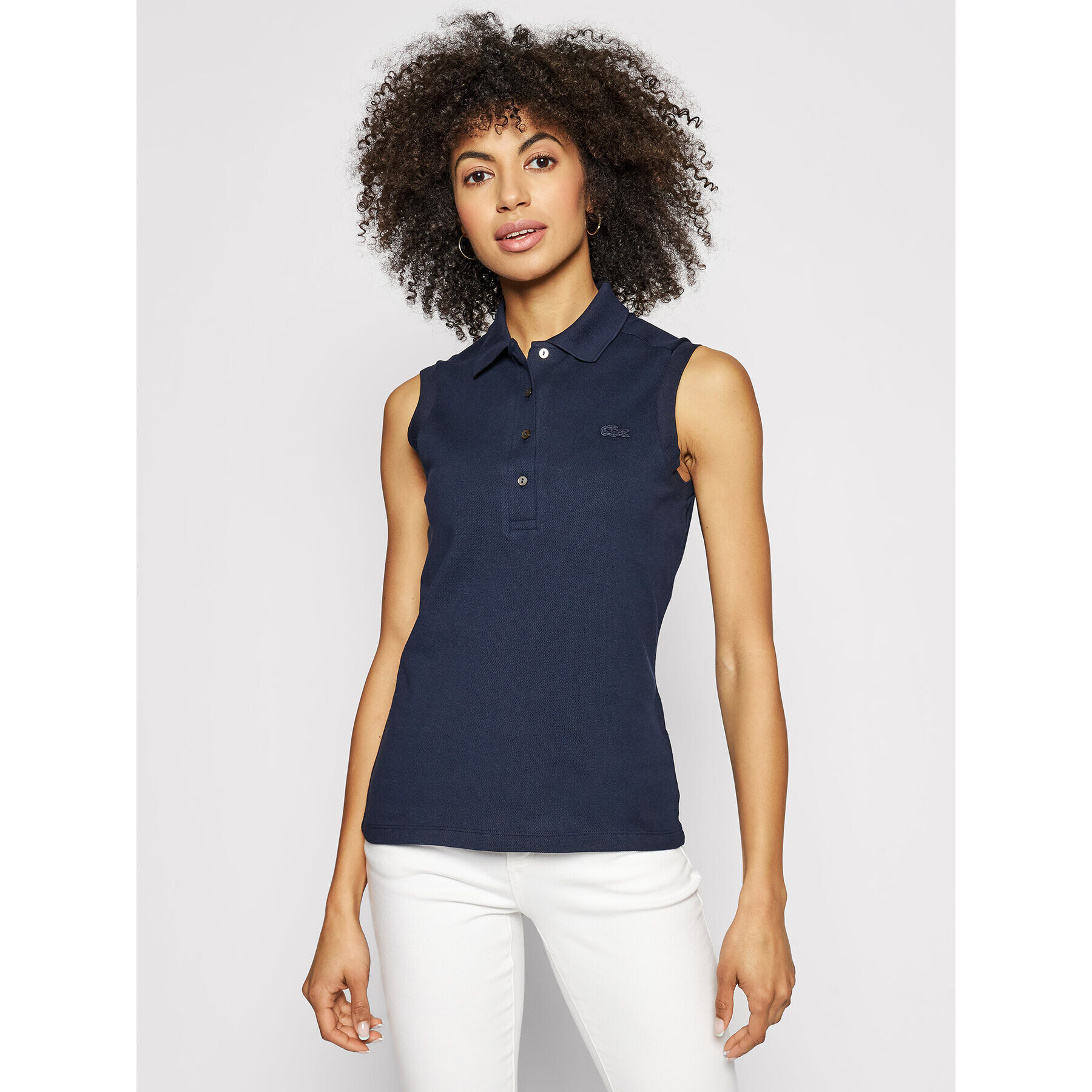 Lacoste Pólóing PF5445 Sötétkék Slim Fit - Pepit.hu