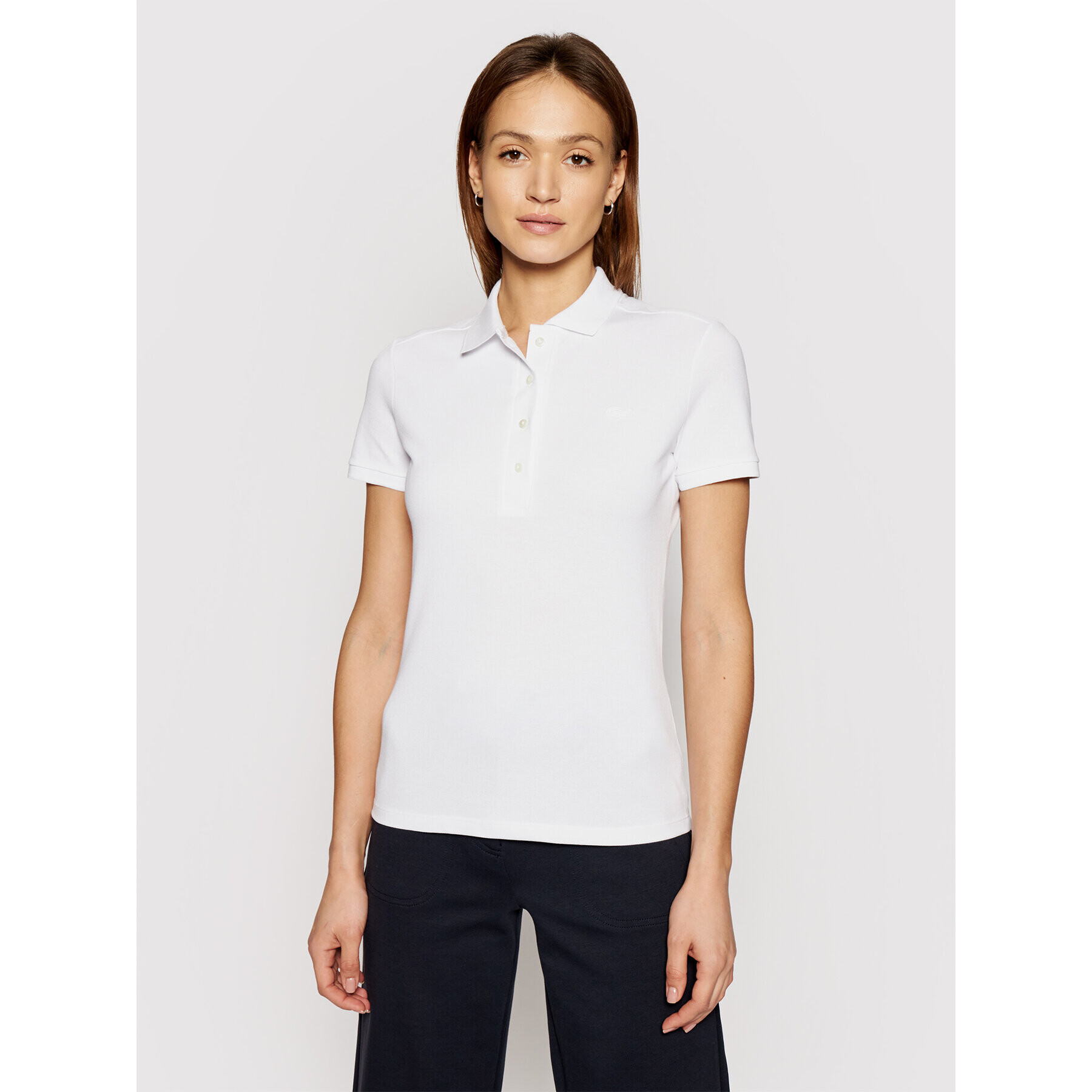 Lacoste Pólóing PF5462 Fehér Slim Fit - Pepit.hu