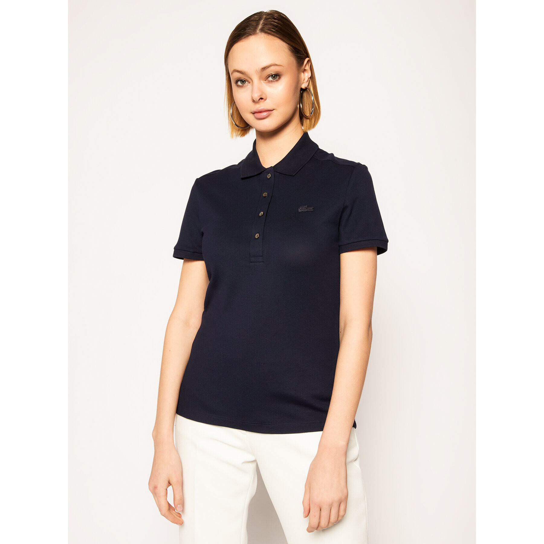 Lacoste Pólóing PF5462 Sötétkék Slim Fit - Pepit.hu