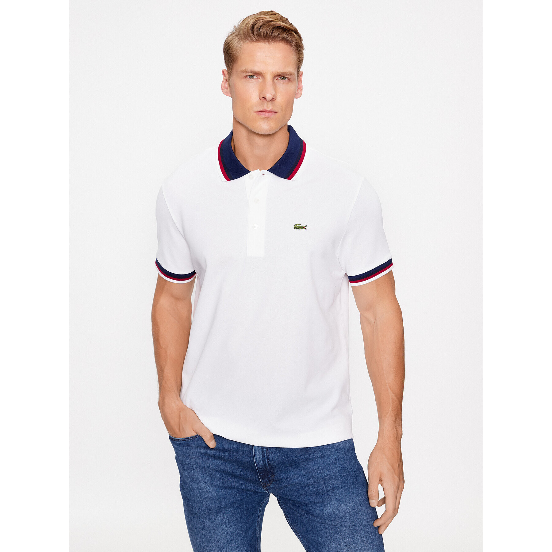 Lacoste Pólóing PH3461 Fehér Regular Fit - Pepit.hu