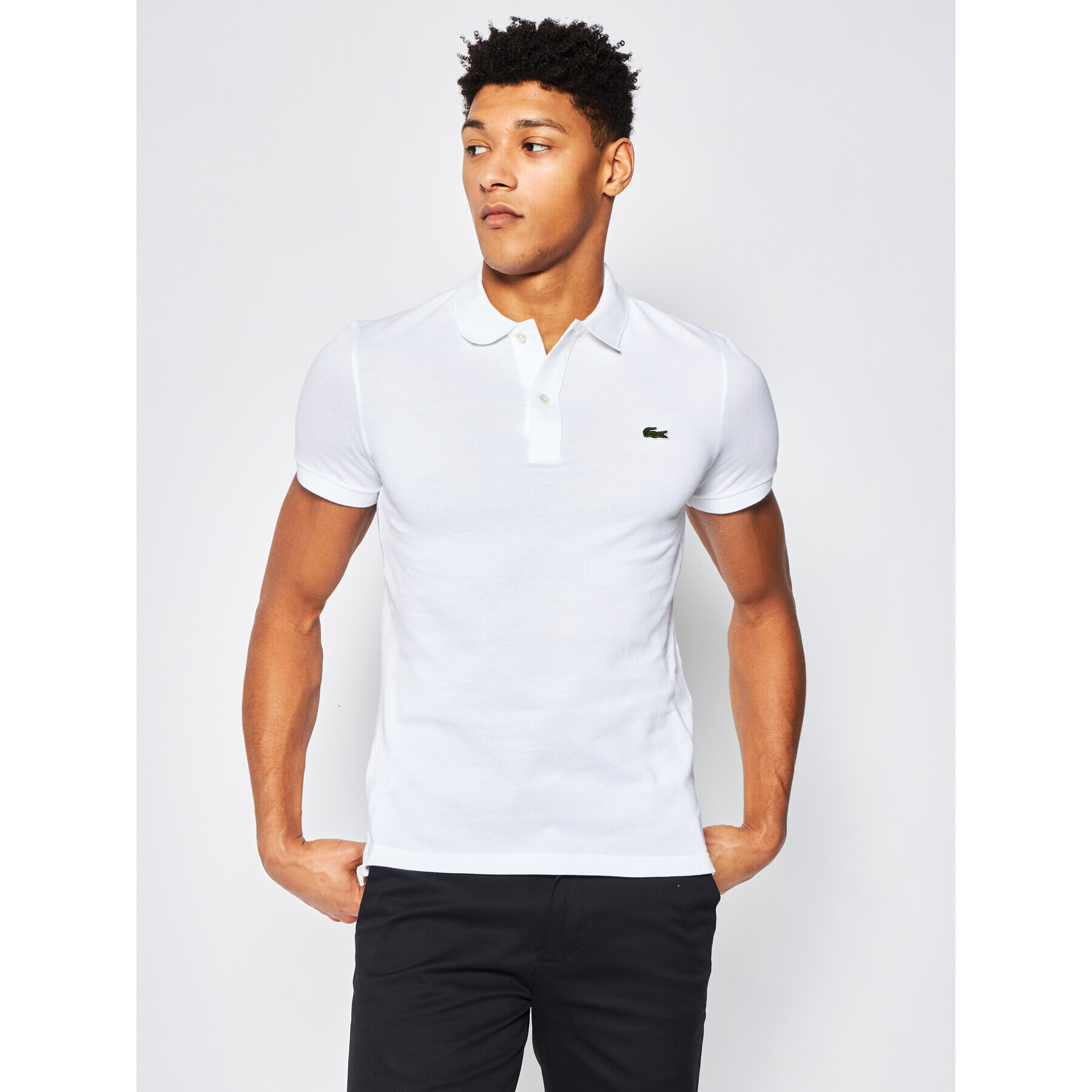 Lacoste Pólóing PH4012 Fehér Slim Fit - Pepit.hu