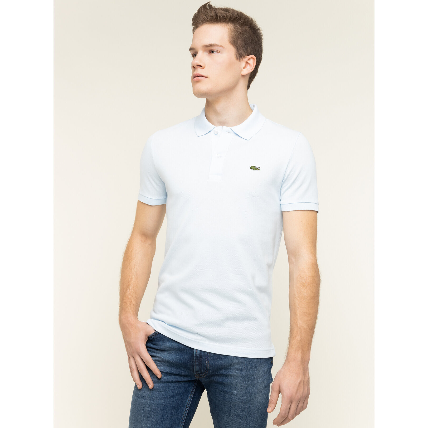 Lacoste Pólóing PH4012 Kék Slim Fit - Pepit.hu