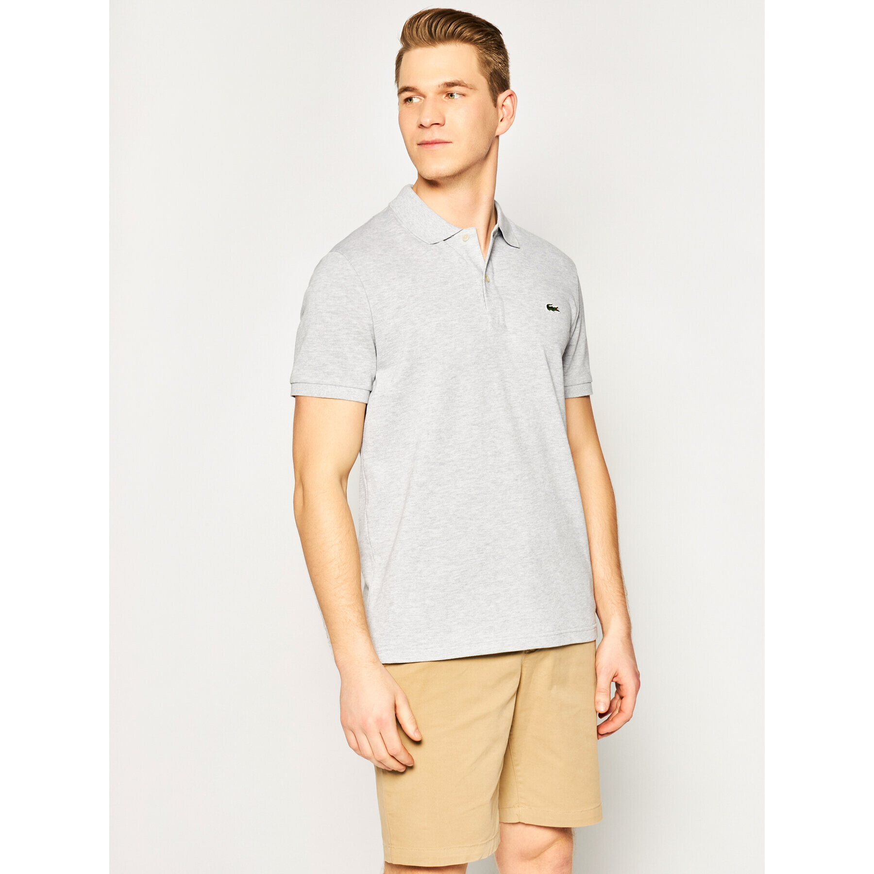 Lacoste Pólóing PH4012 Szürke Slim Fit - Pepit.hu