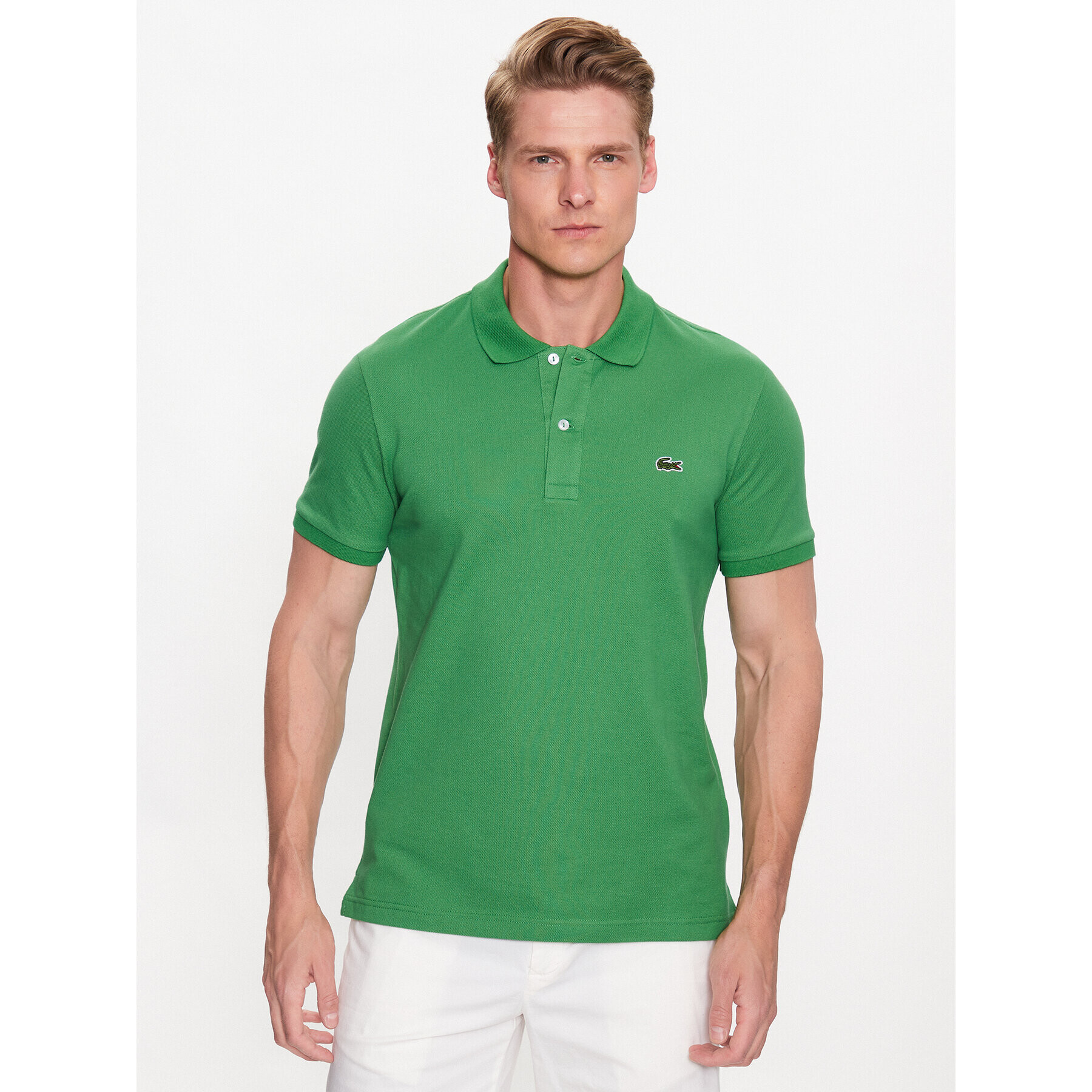 Lacoste Pólóing PH4012 Zöld Regular Fit - Pepit.hu