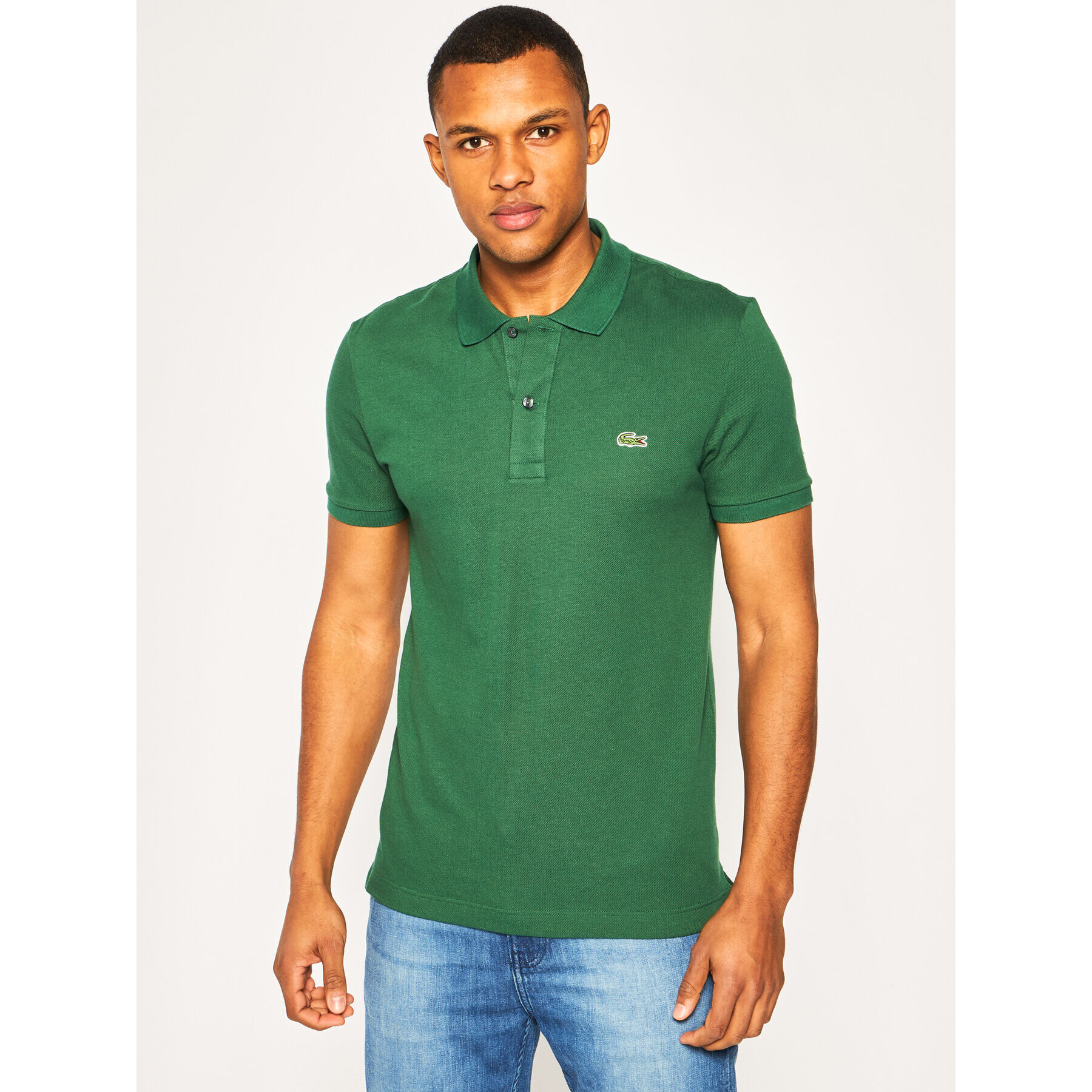 Lacoste Pólóing PH4012 Zöld Slim Fit - Pepit.hu