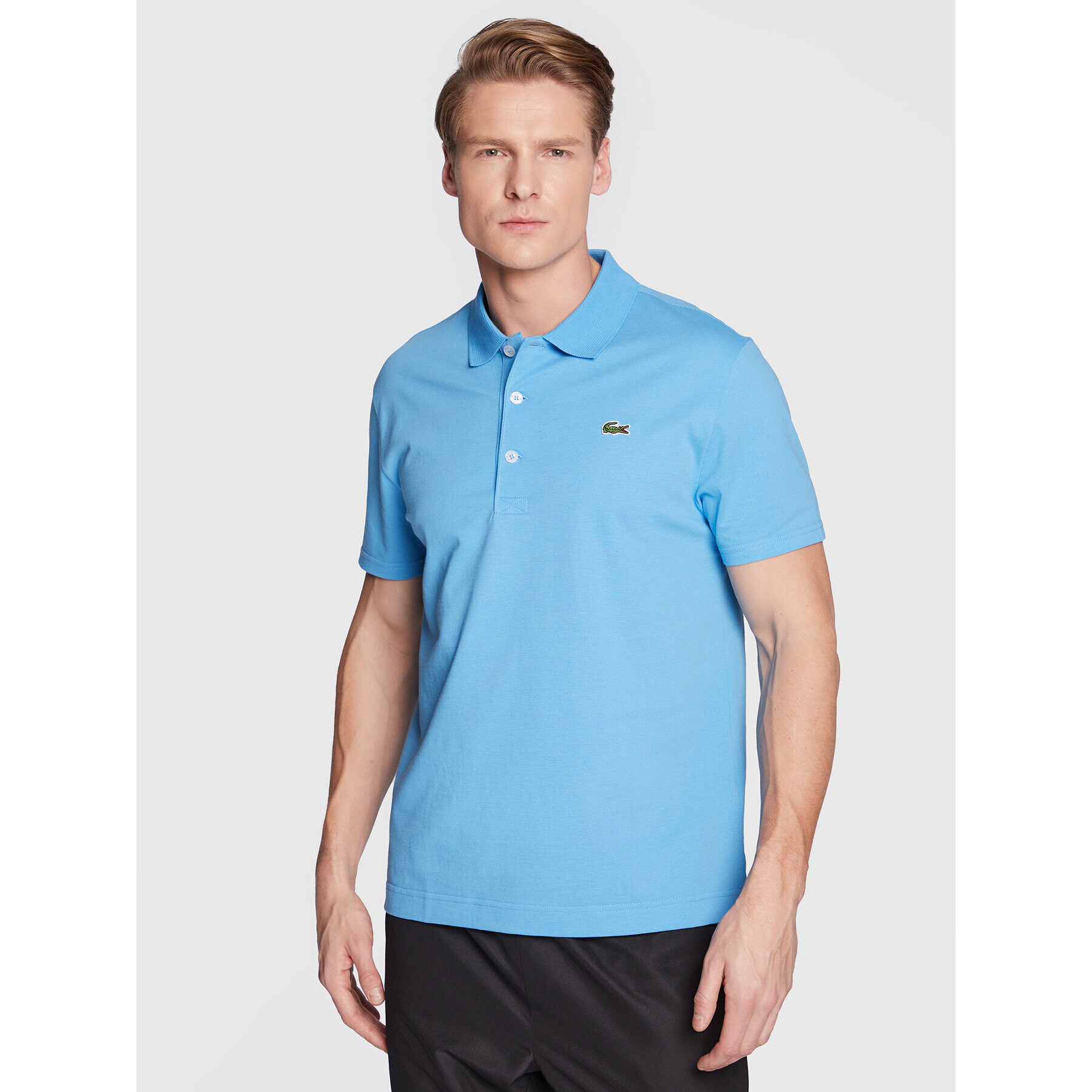 Lacoste Pólóing YH4801 Kék Slim Fit - Pepit.hu