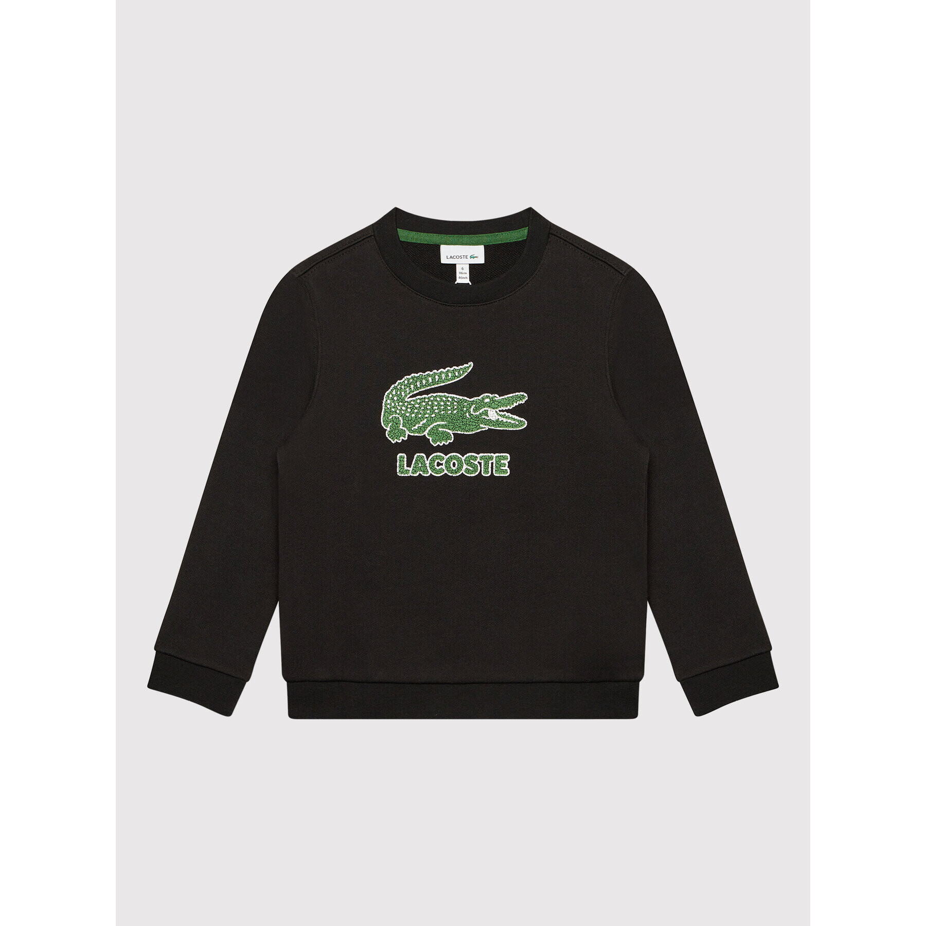 Lacoste Pulóver SJ1964 Fekete Regular Fit - Pepit.hu