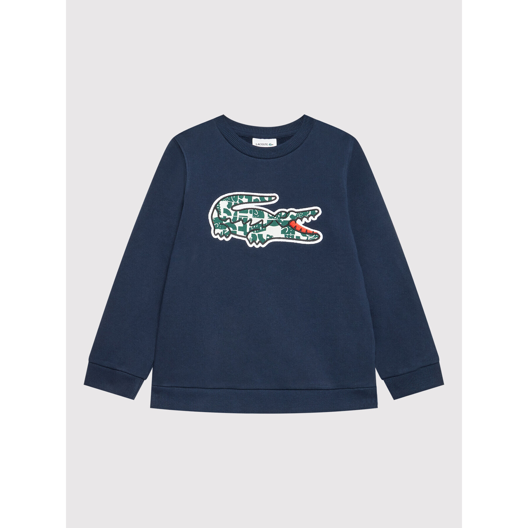 Lacoste Pulóver SJ2996 Sötétkék Regular Fit - Pepit.hu