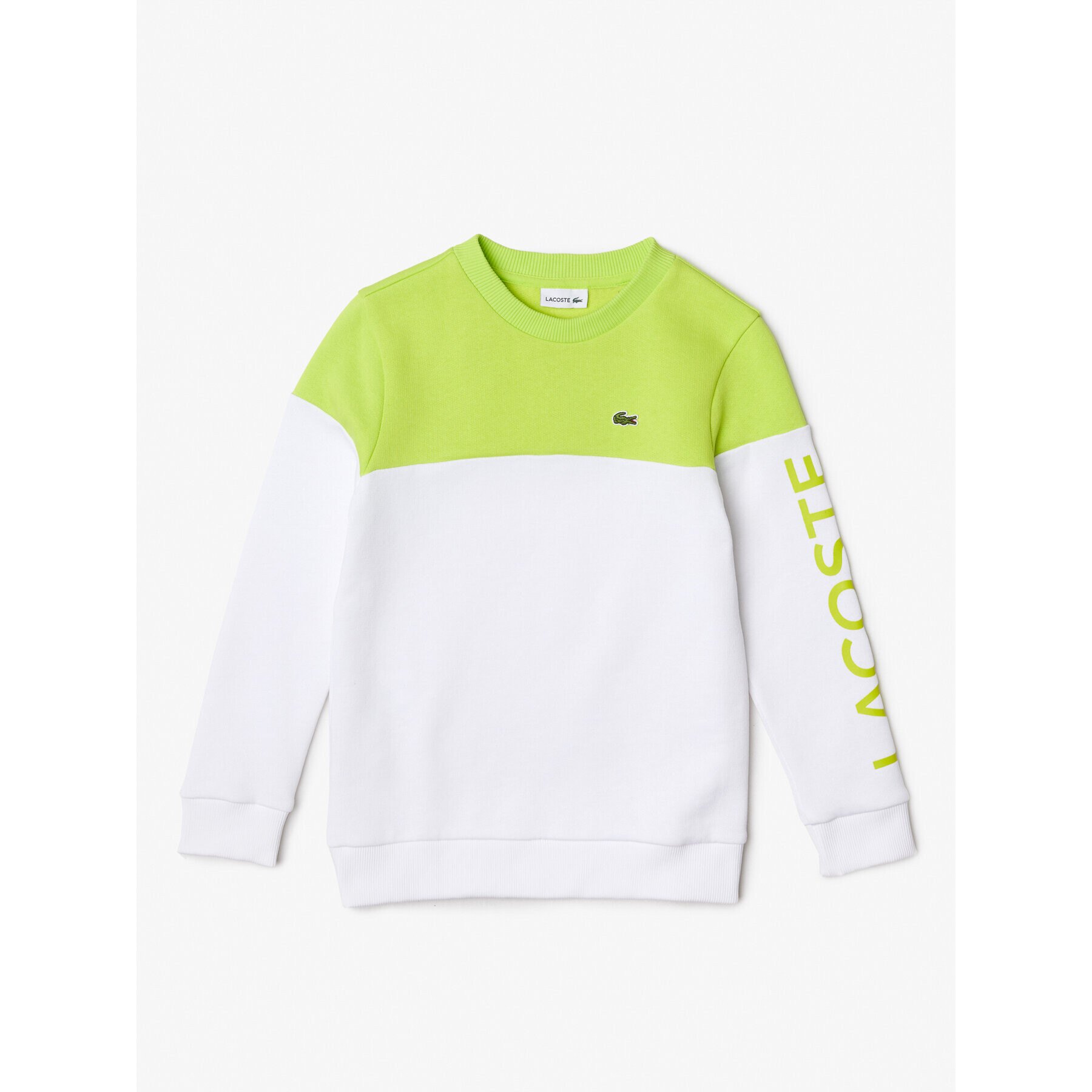 Lacoste Pulóver SJ5288 Fehér Regular Fit - Pepit.hu