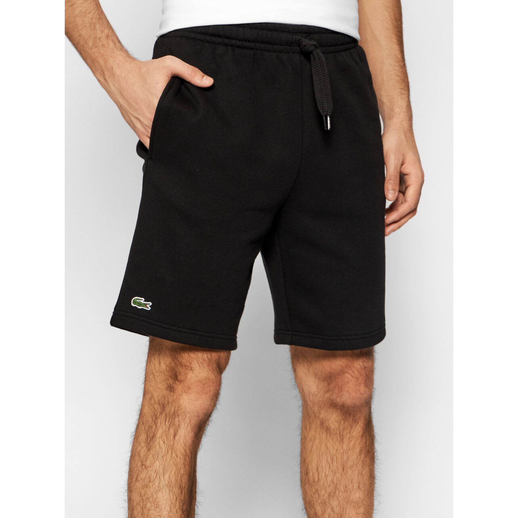 Lacoste Sport rövidnadrág GH2136 Fekete Regular Fit - Pepit.hu