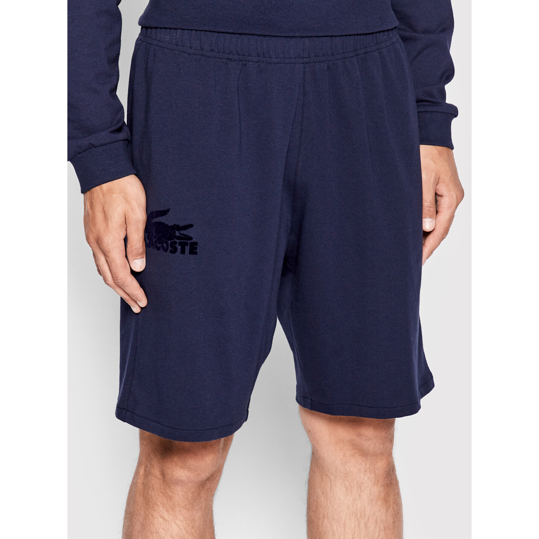 Lacoste Sport rövidnadrág GH5421 Sötétkék Regular Fit - Pepit.hu