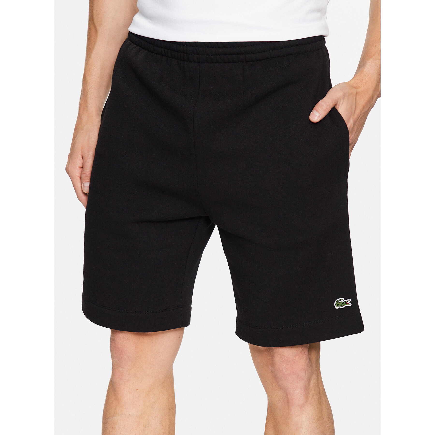 Lacoste Sport rövidnadrág GH9627 Fekete Regular Fit - Pepit.hu