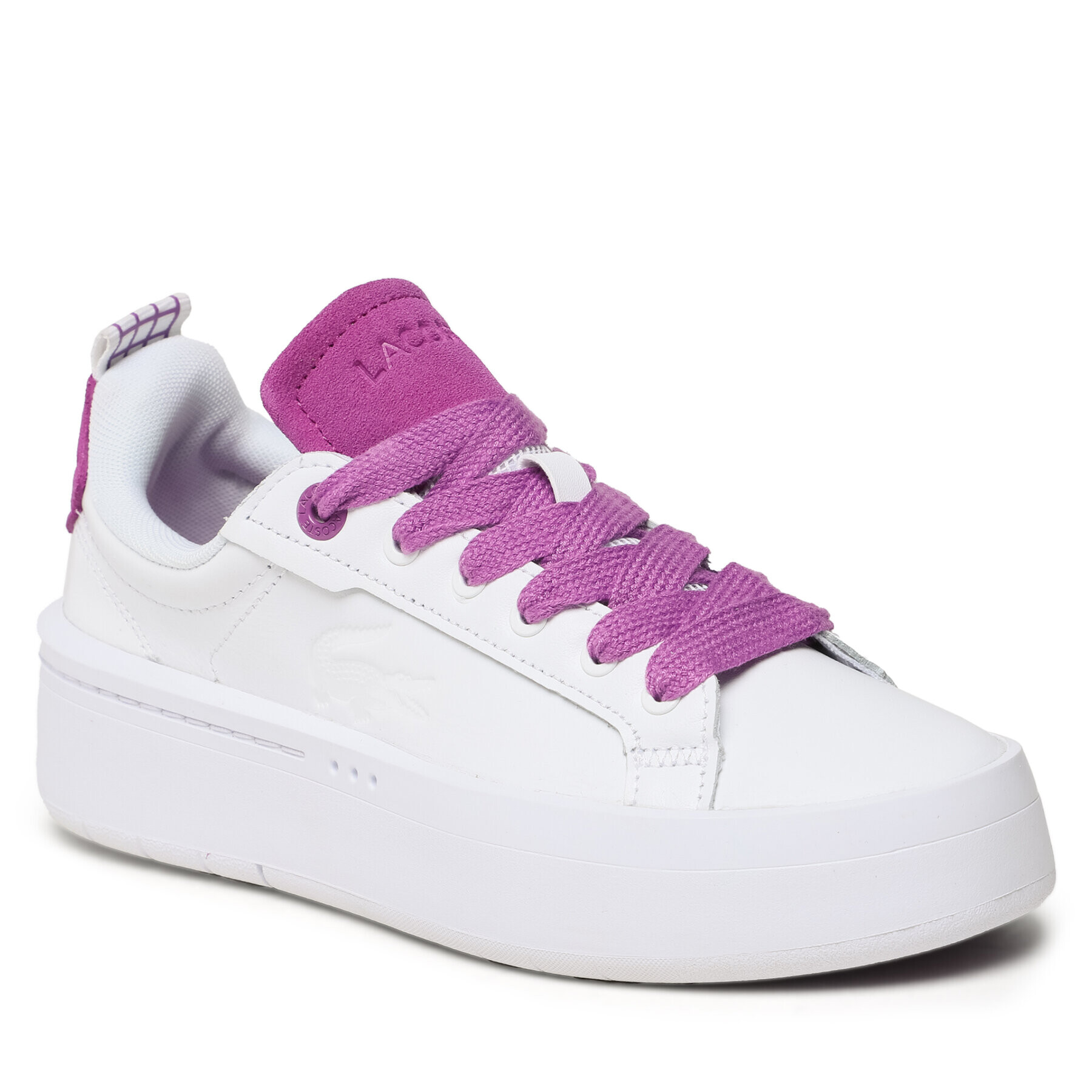 Lacoste Sportcipő Carnaby Plat 123 1 Sfa 745SFA0040Z54 Fehér - Pepit.hu