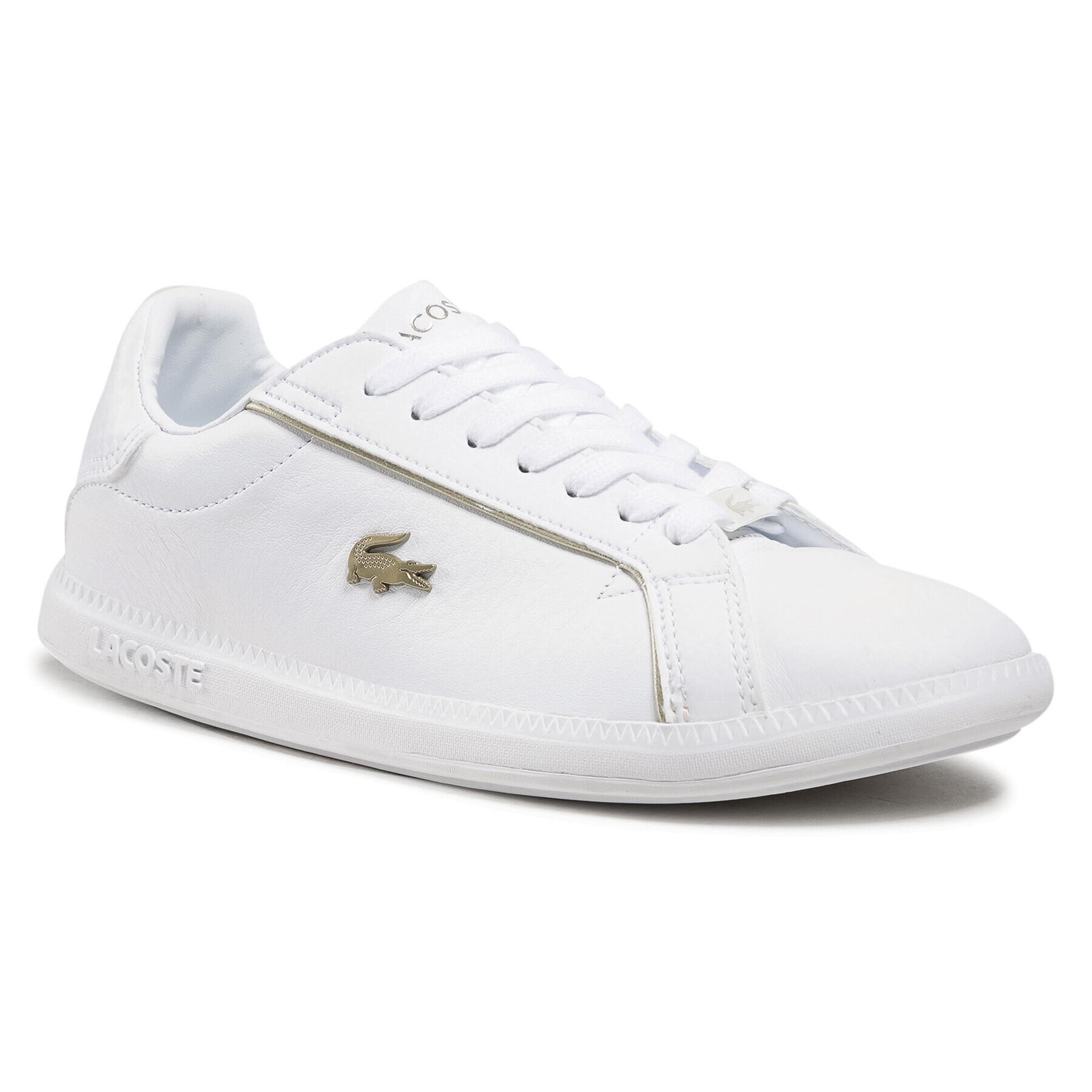 Lacoste Sportcipő Graduate 0721 1 Sfa 7-41SFA007721G Fehér - Pepit.hu