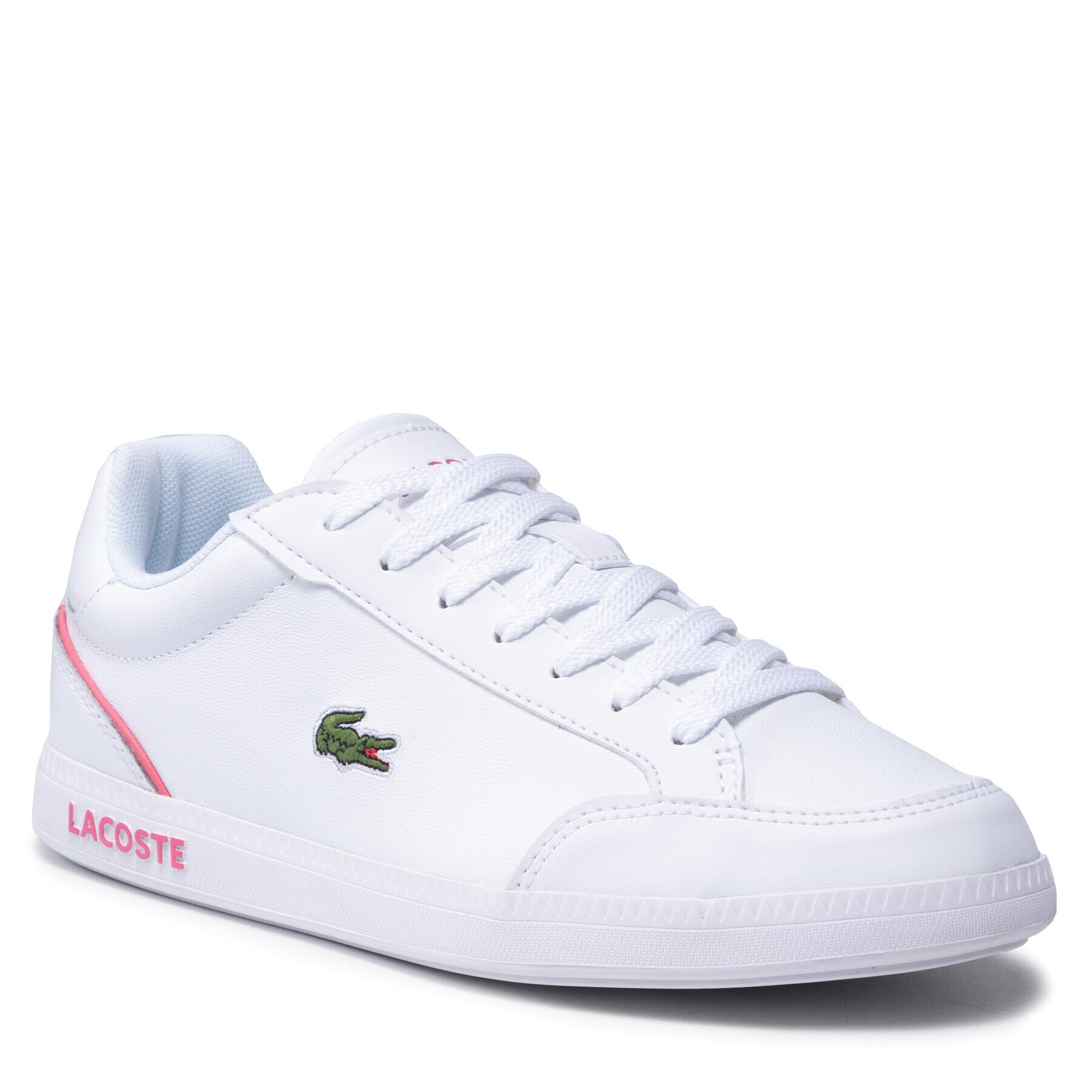 Lacoste Sportcipő Graduate Cap 0121 1 Sfa 7-42SFA00261T4 Fehér - Pepit.hu