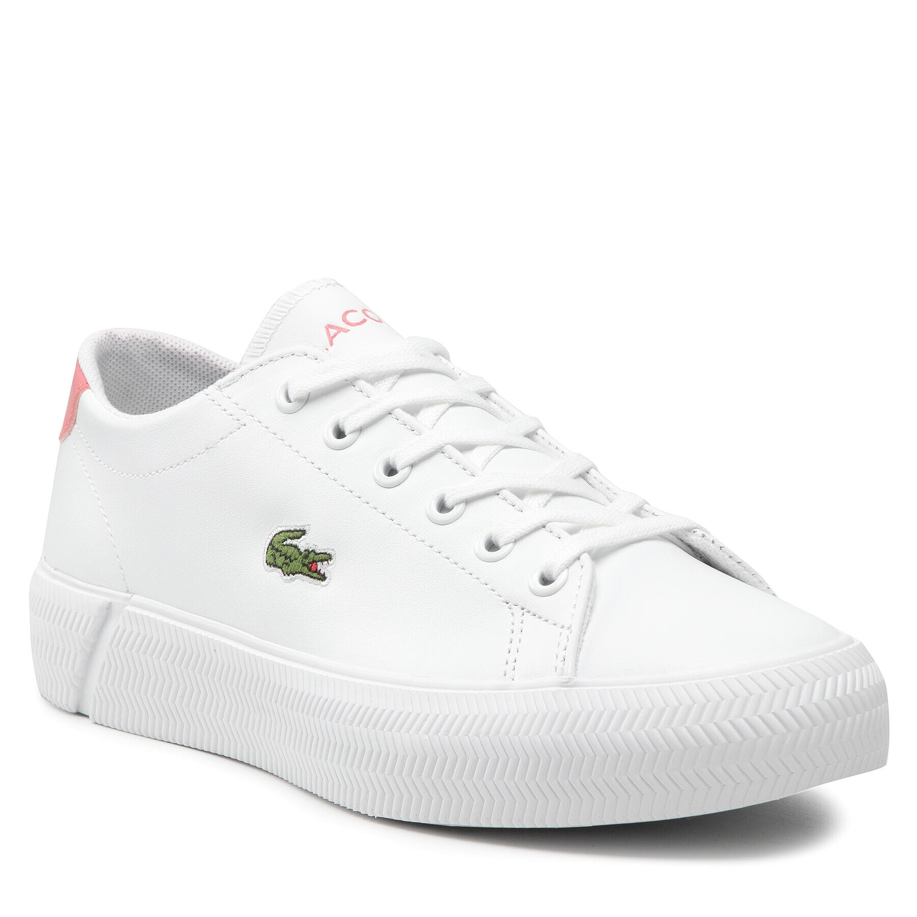 Lacoste Sportcipő Gripshot 0121 2 Cfa 7-42CFA00151T4 Fehér - Pepit.hu