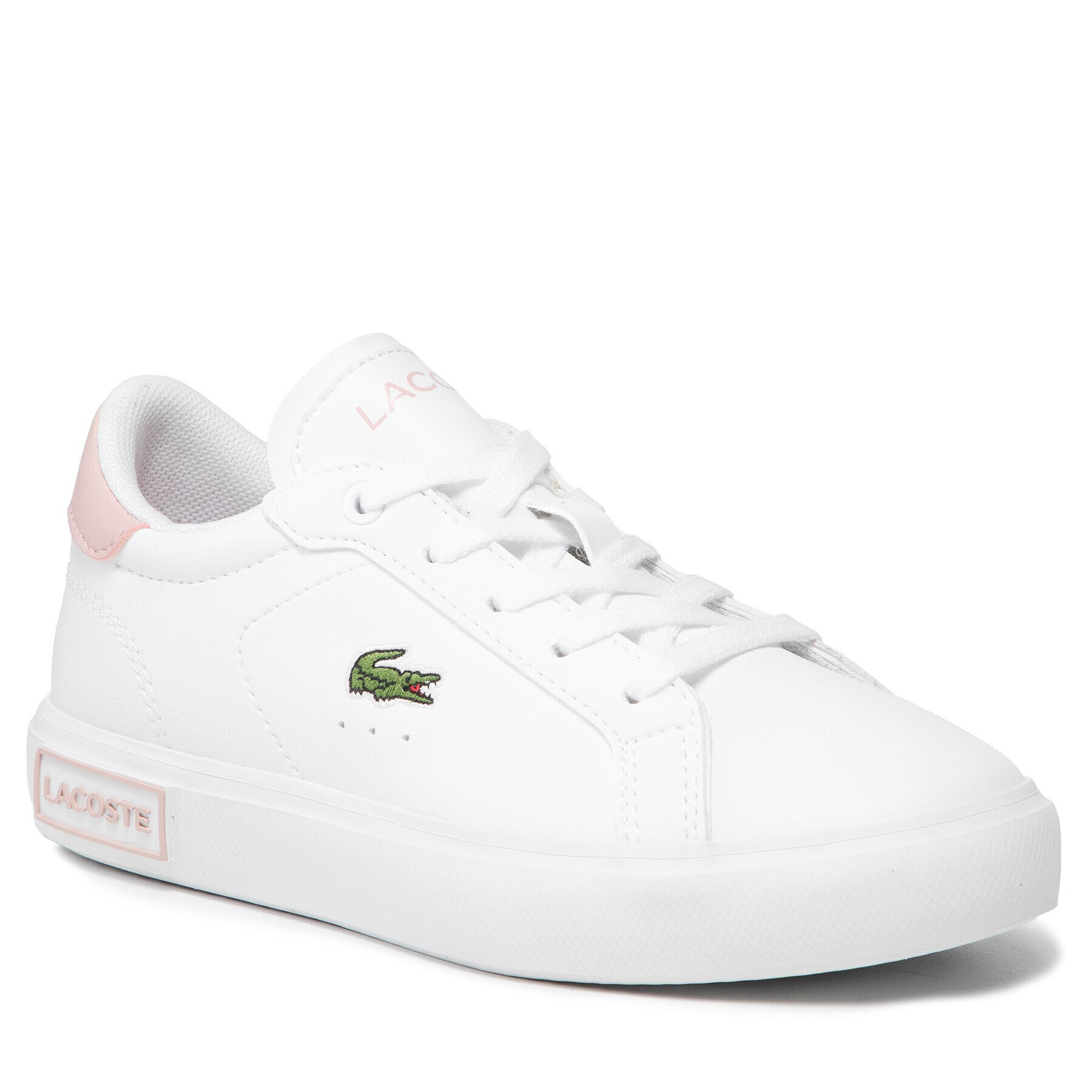 Lacoste Sportcipő Powercourt 0721 1 Suc 7-41SUC00141Y9 Fehér - Pepit.hu