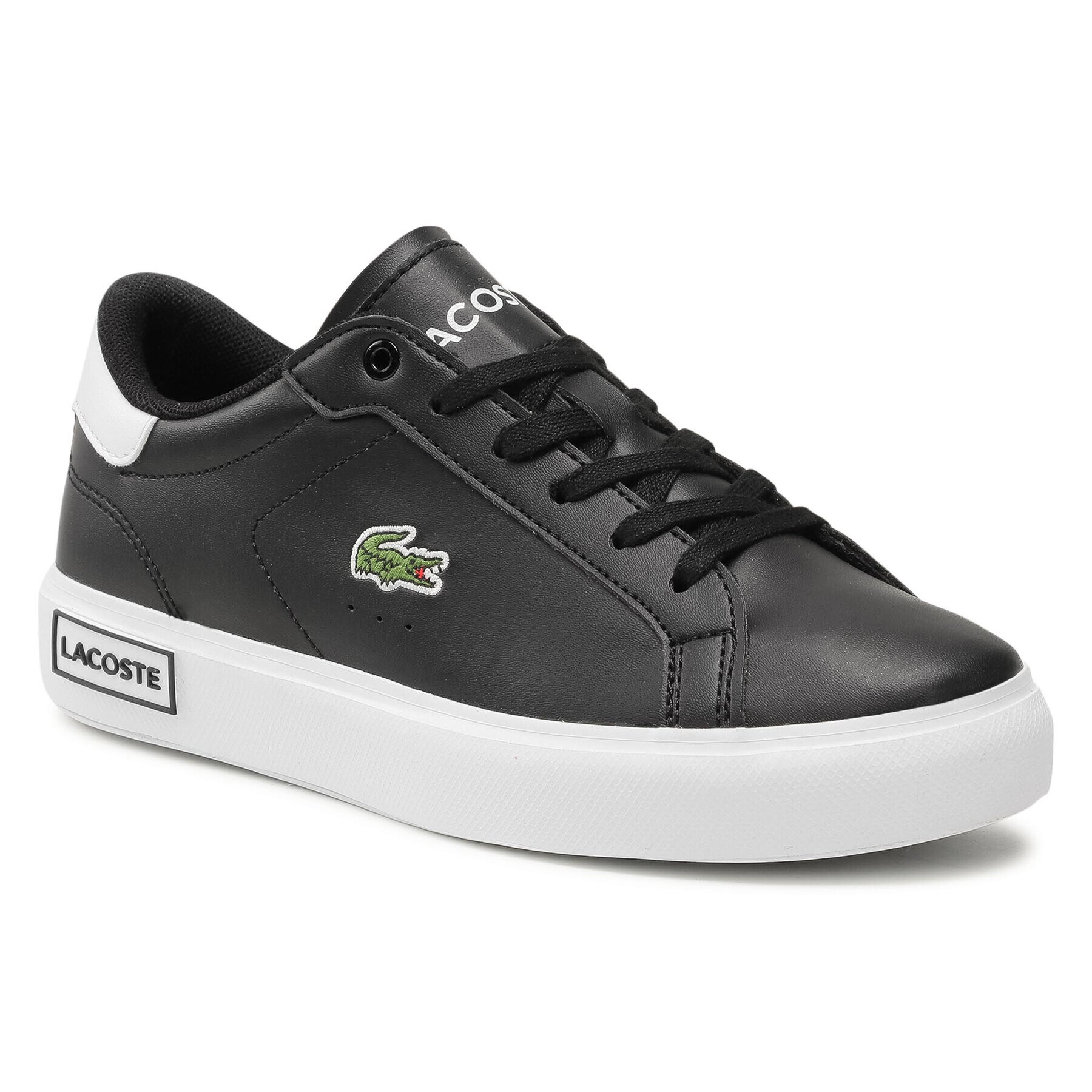 Lacoste Sportcipő Powercourt 0721 1 Suj 7-41SUJ0014312 Fekete - Pepit.hu