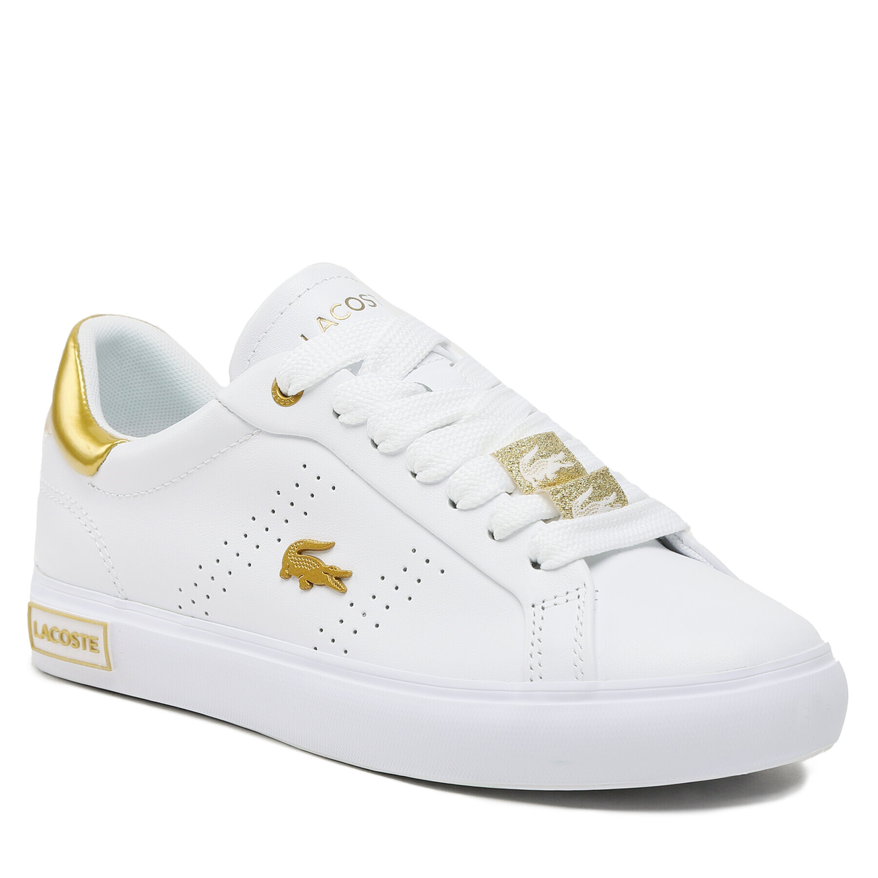 Lacoste Sportcipő Powercourt 2.0 123 2 Sfa 745SFA0034216 Fehér - Pepit.hu