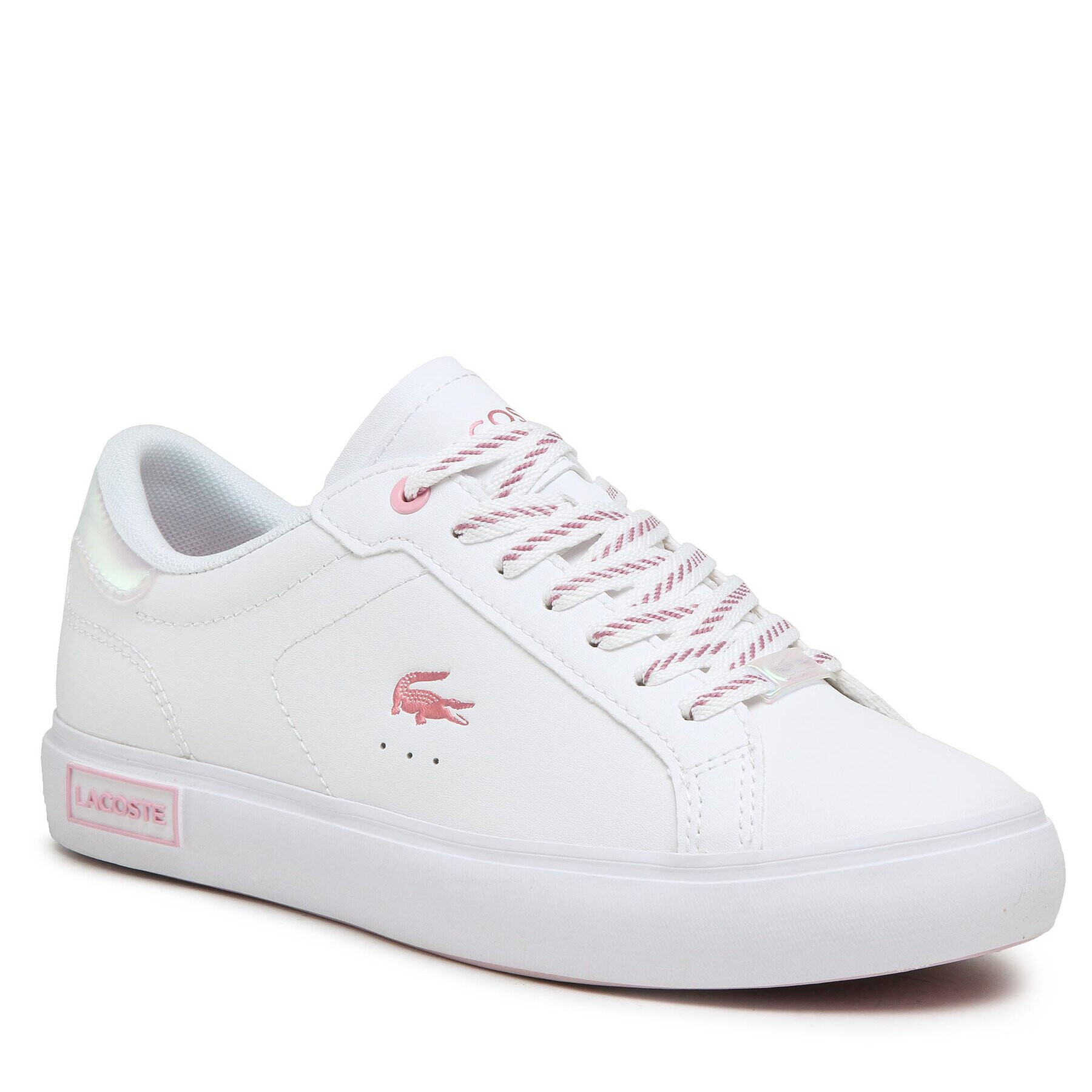 Lacoste Sportcipő Powercourt 222 4 Sfa 7-44SFA006021G Fehér - Pepit.hu