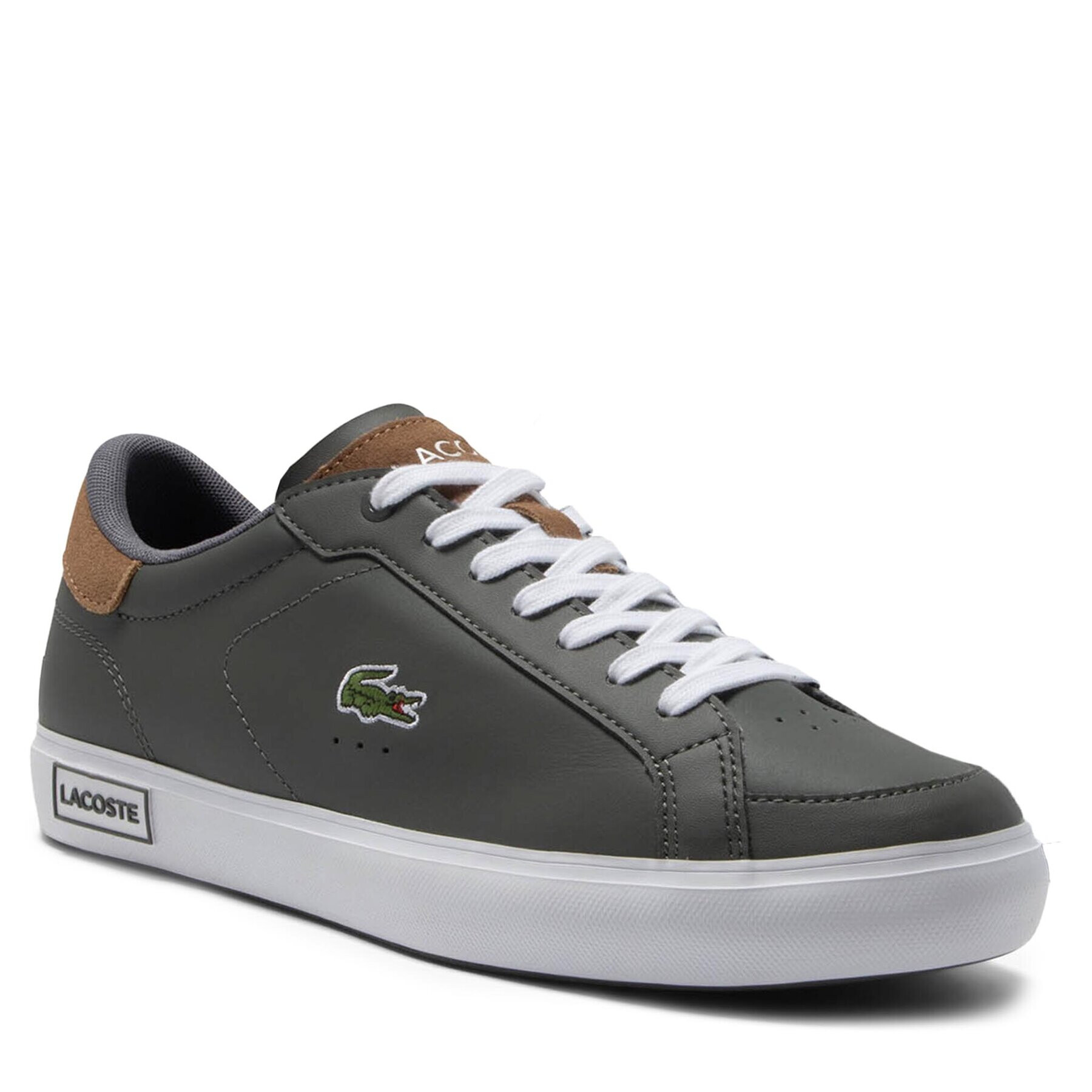 Lacoste Sportcipő Powercourt 746SMA0018 Szürke - Pepit.hu