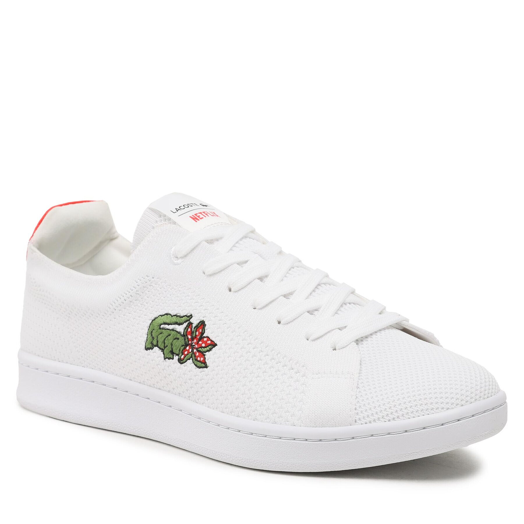 Lacoste Sportcipő x Netflix Carnaby Piquée 745SMA0133 Fehér - Pepit.hu