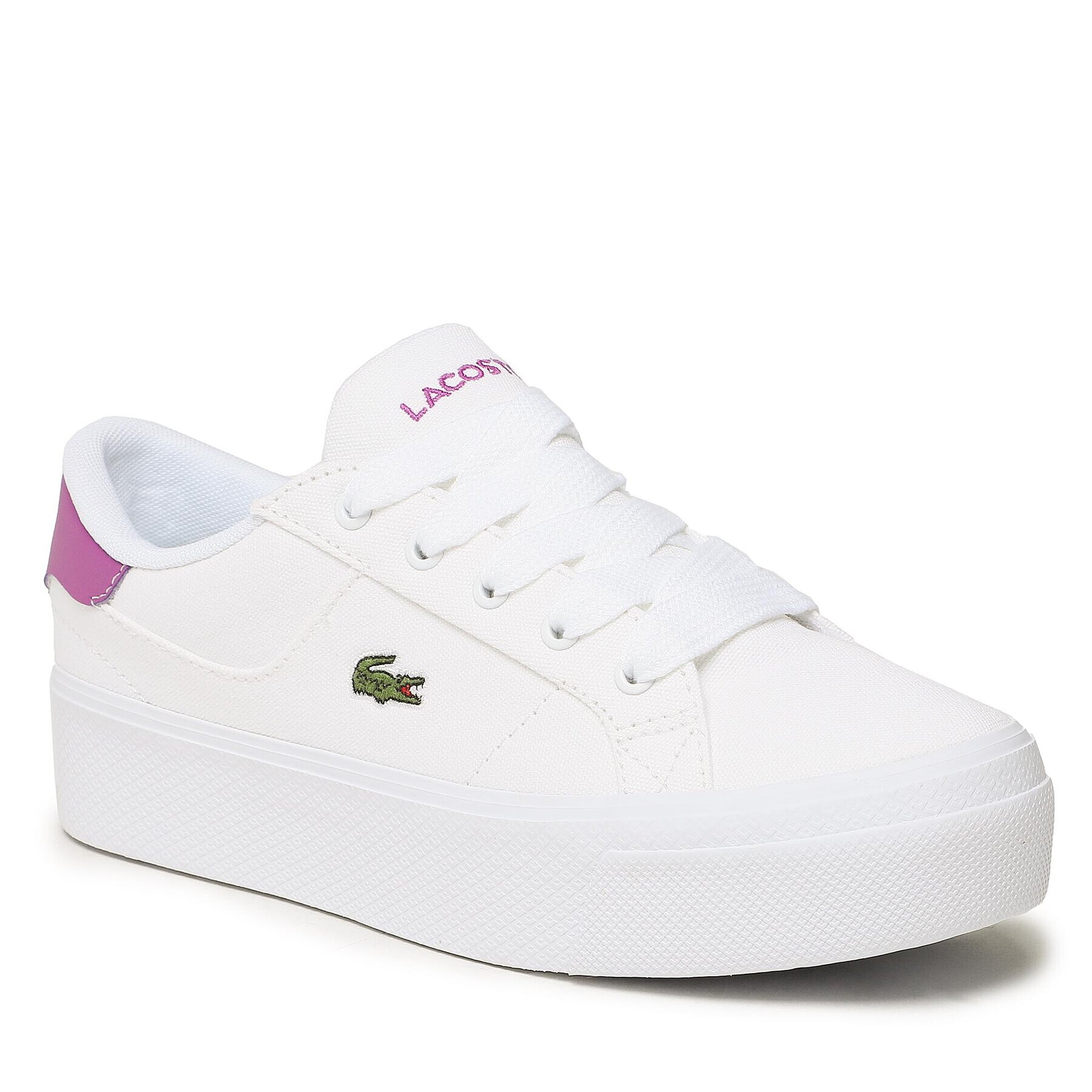 Lacoste Sportcipő Ziane Platform 123 2 Cfa 745CFA0012Z54 Fehér - Pepit.hu