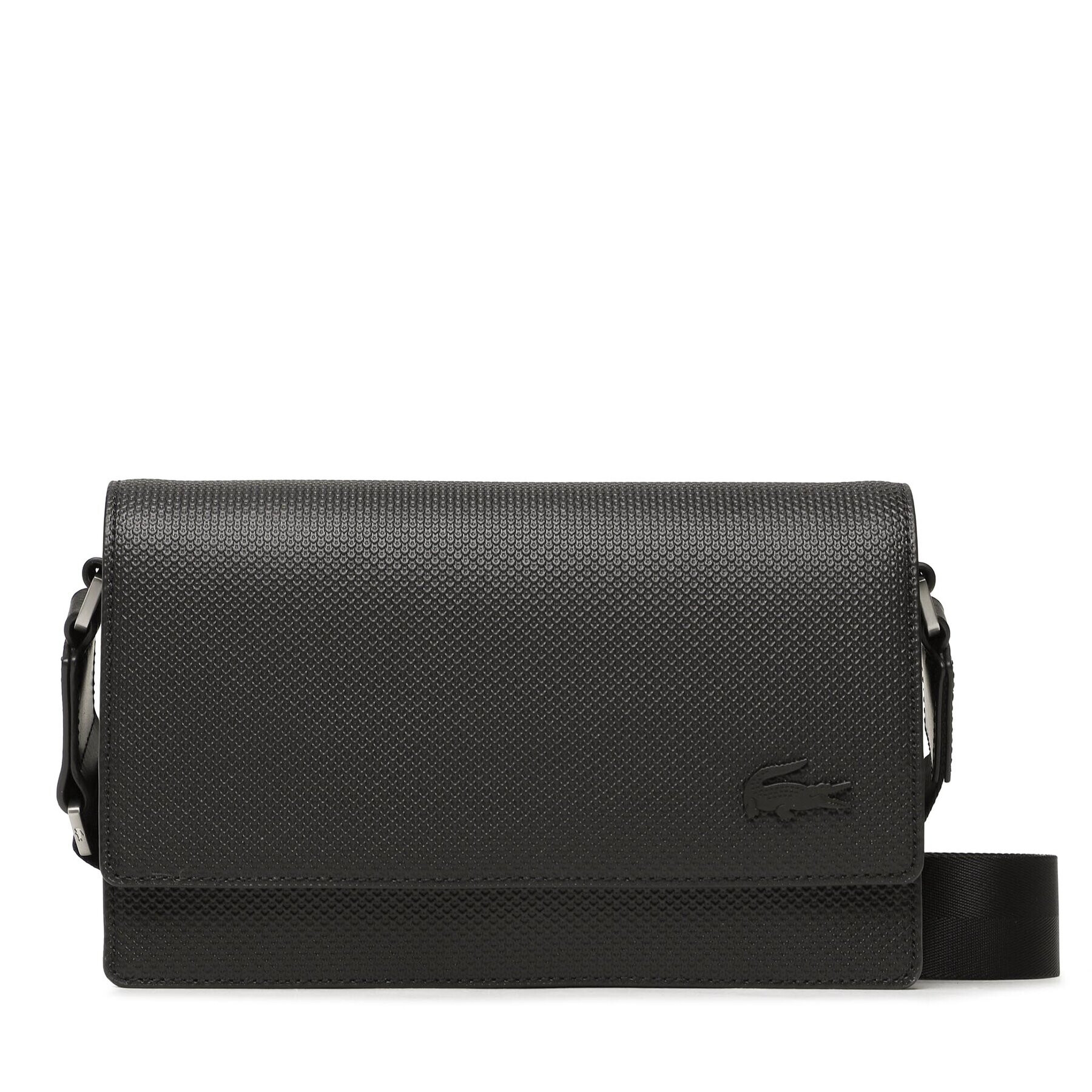 Lacoste Táska Flap Reporter Bag NU4118CE Fekete - Pepit.hu