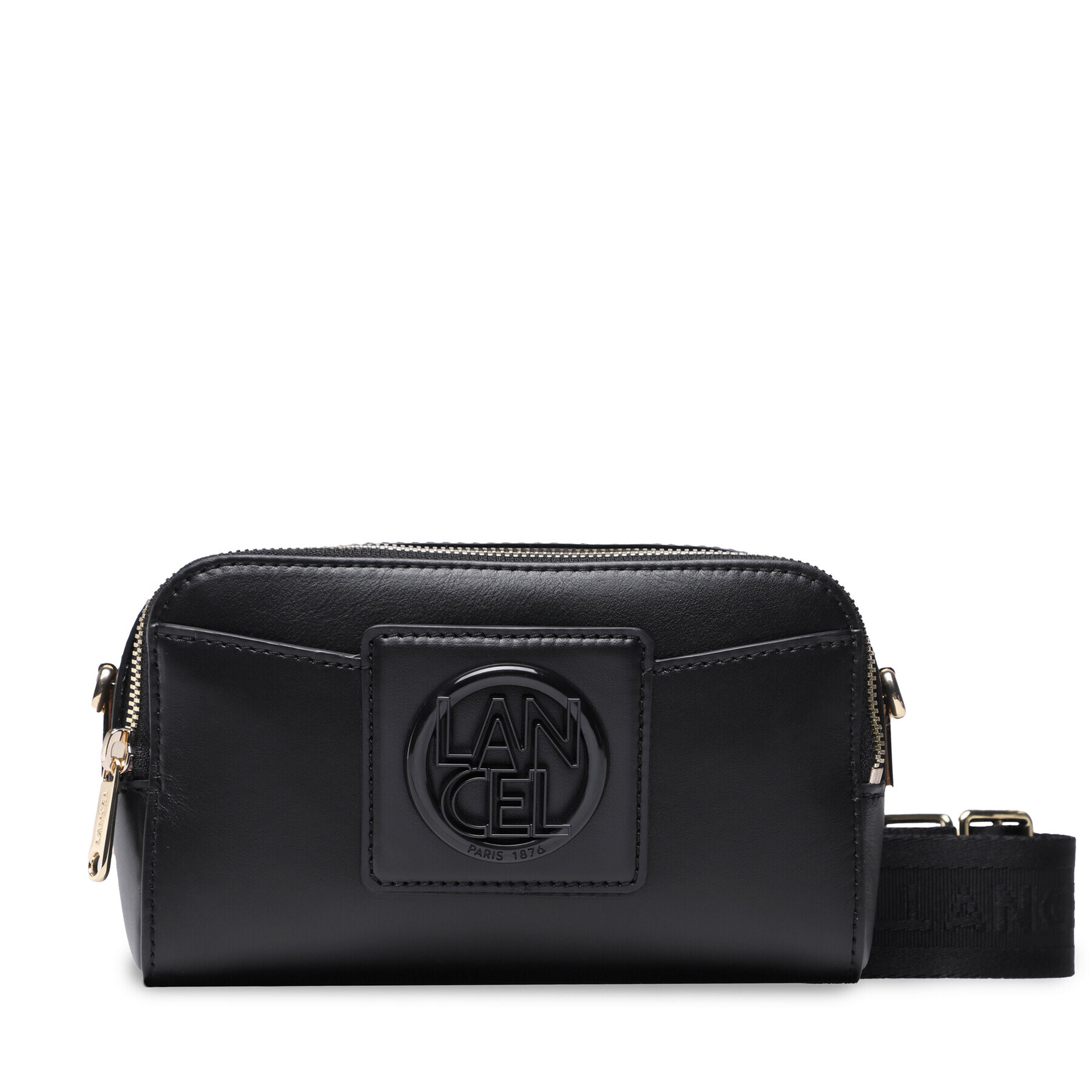 Lancel Táska Zip Camera Bag A1207010TU Fekete - Pepit.hu