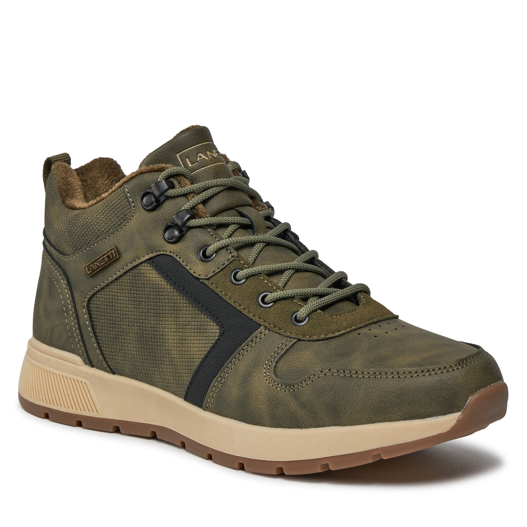 Lanetti Sportcipők MP07-01543-03 Khaki - Pepit.hu