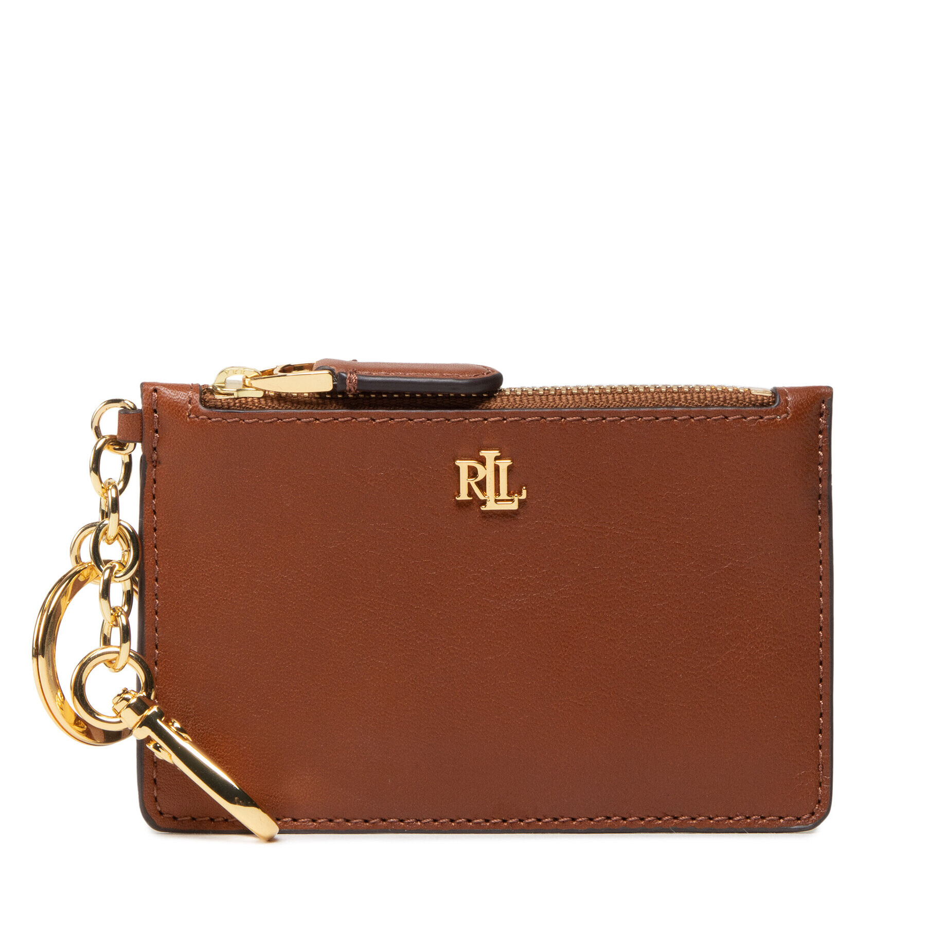 Lauren Ralph Lauren Bankkártya tartó Zip Card Cas 432876731001 Barna - Pepit.hu