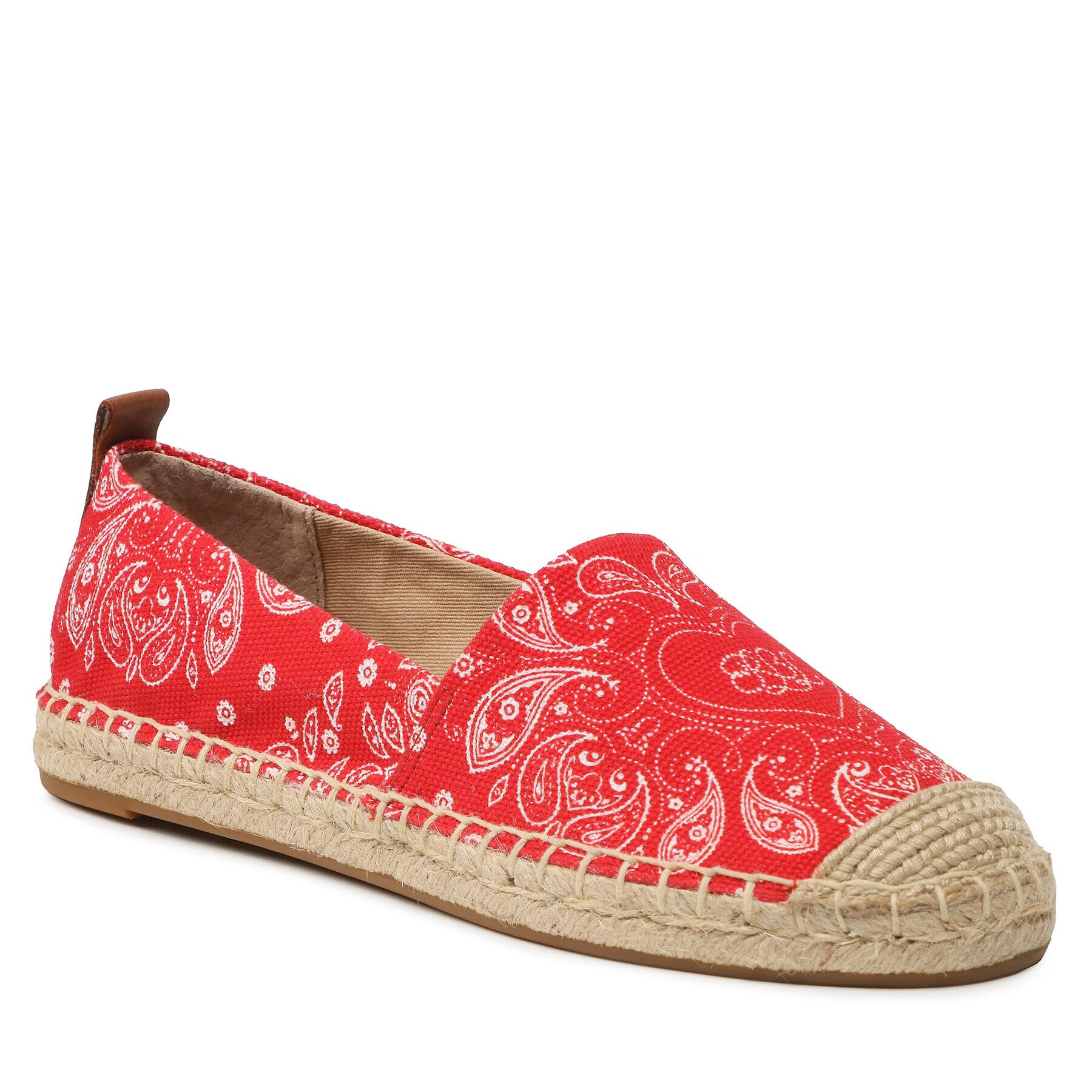 Lauren Ralph Lauren Espadrilles Cameryn III 802891444001 Piros - Pepit.hu