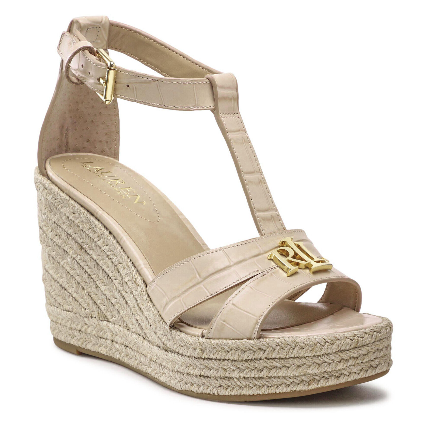 Lauren Ralph Lauren Espadrilles Hale 802860851003 Bézs - Pepit.hu