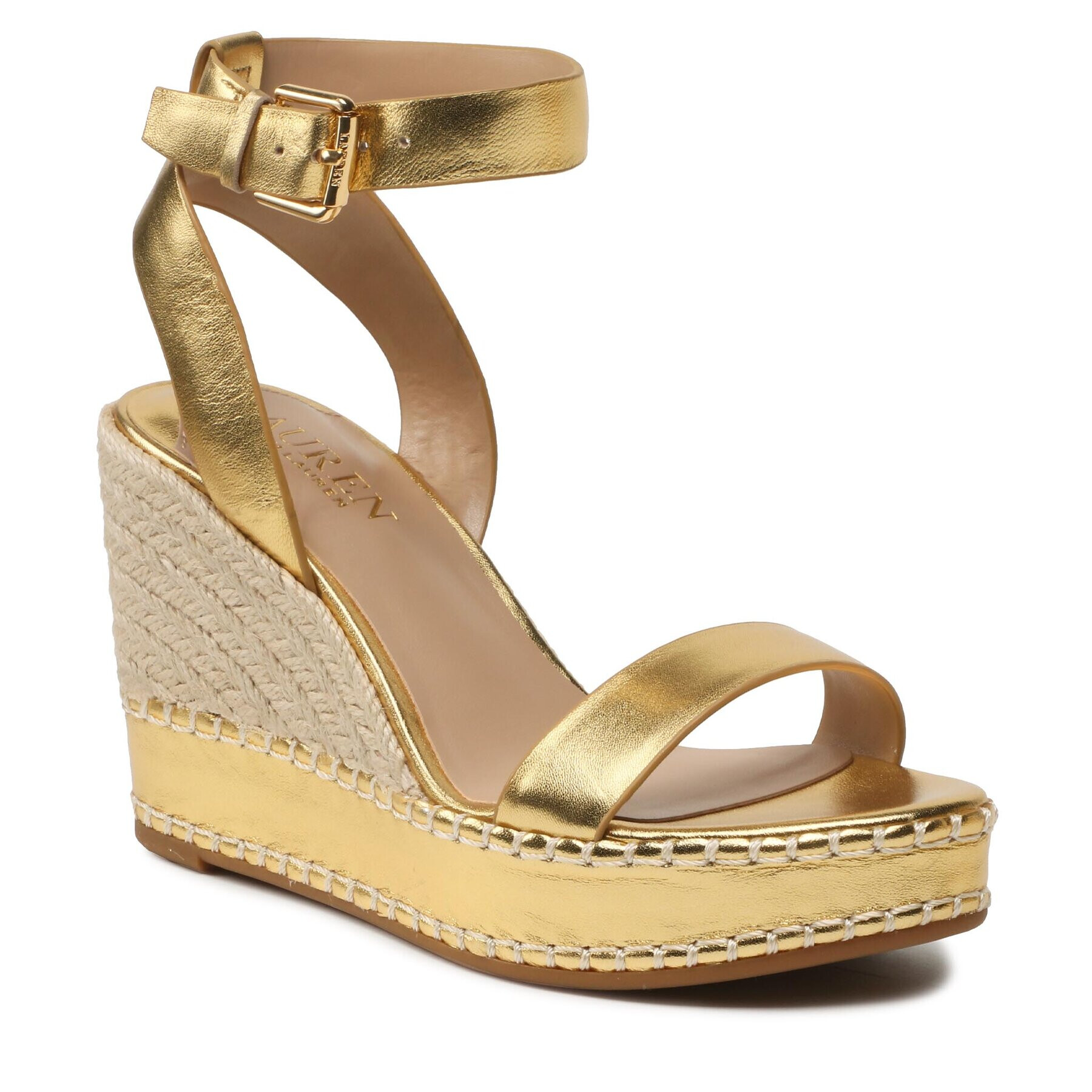 Lauren Ralph Lauren Espadrilles Hilarie 802898505001 Arany - Pepit.hu